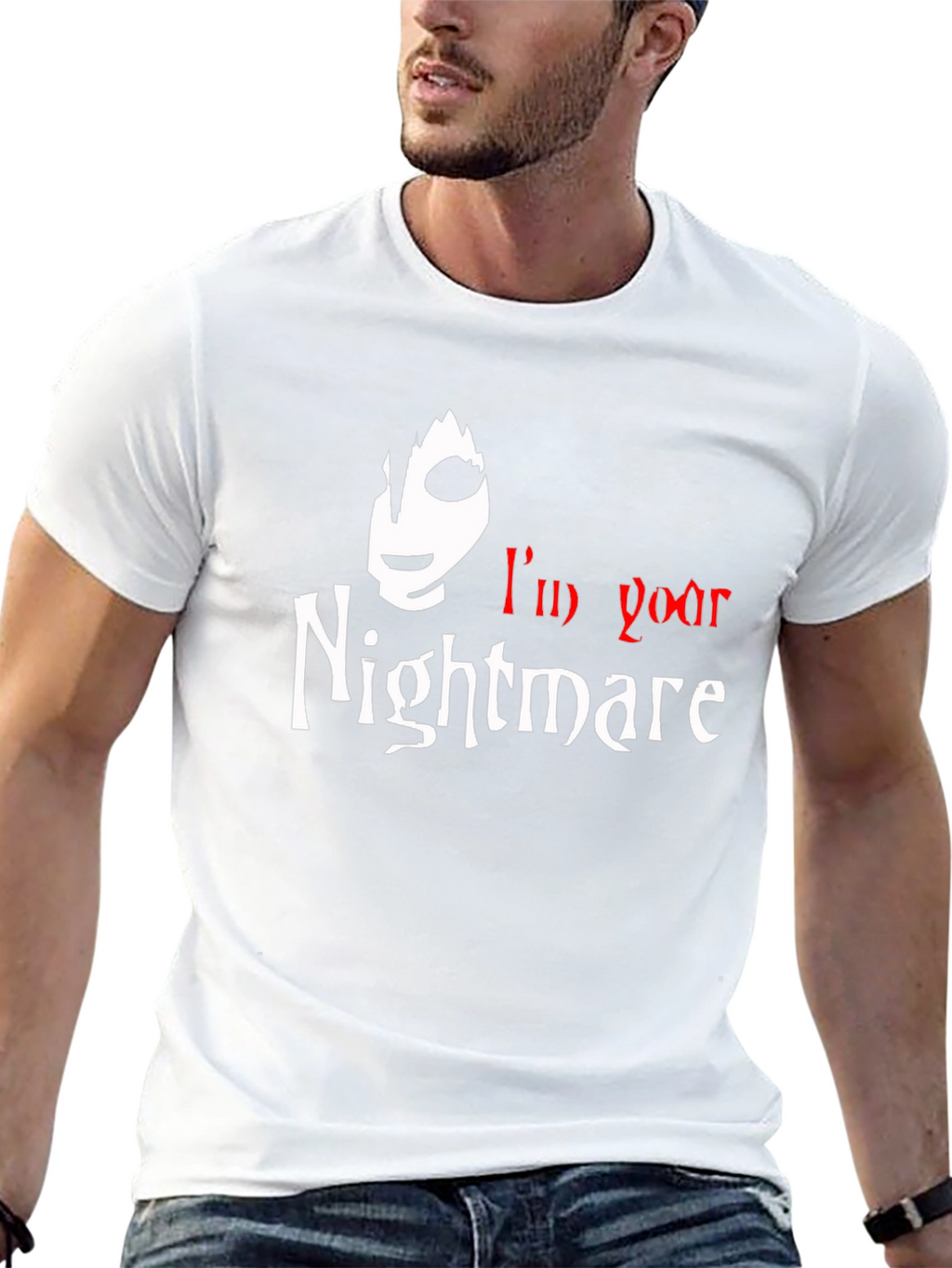 Nightmare Tee - Black Graphic T-Shirt