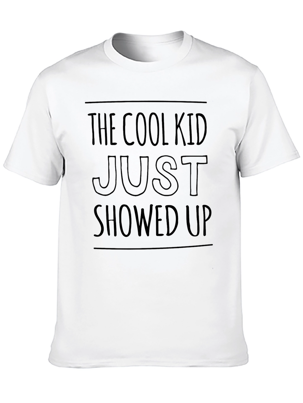 Cool Kid Black Graphic Tee Shirt