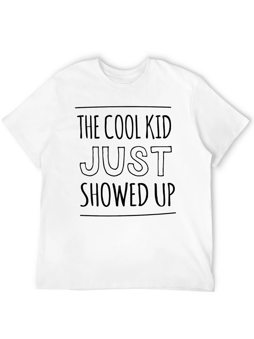 Cool Kid Black Graphic Tee Shirt