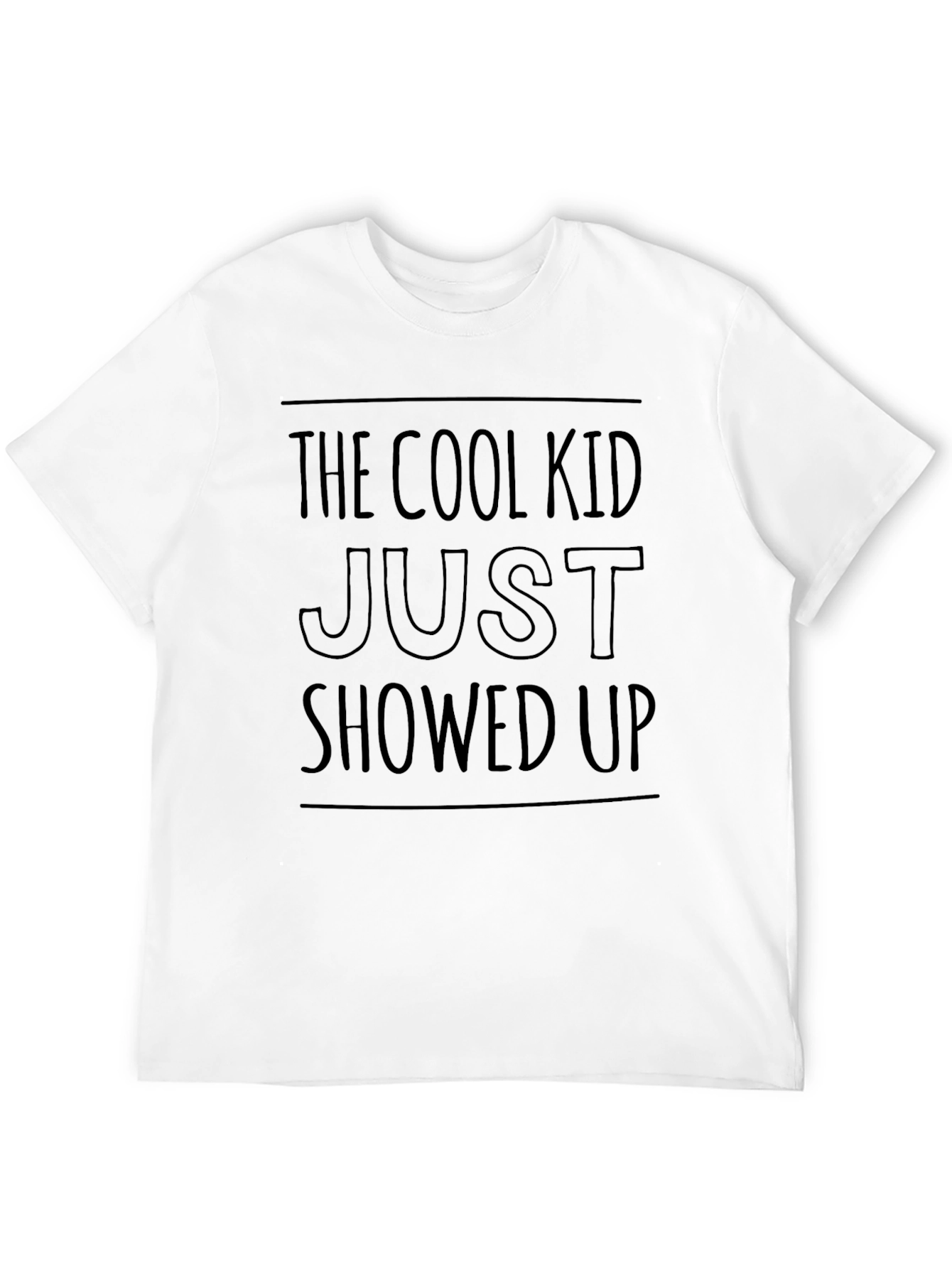 Cool Kid Black Graphic Tee Shirt