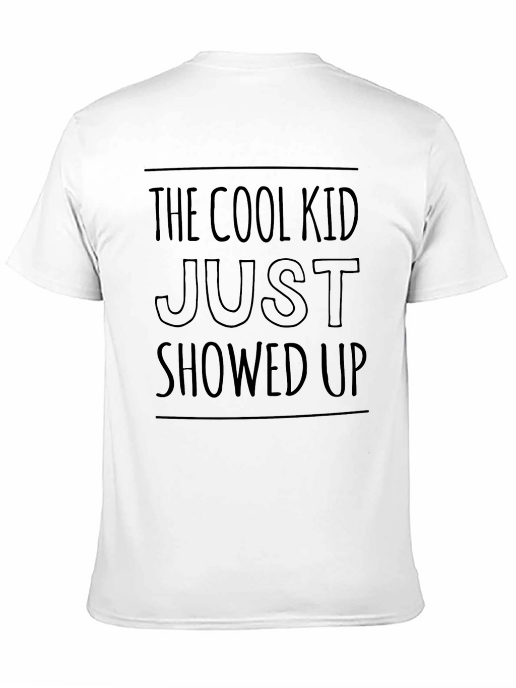 Cool Kid Black Graphic Tee Shirt
