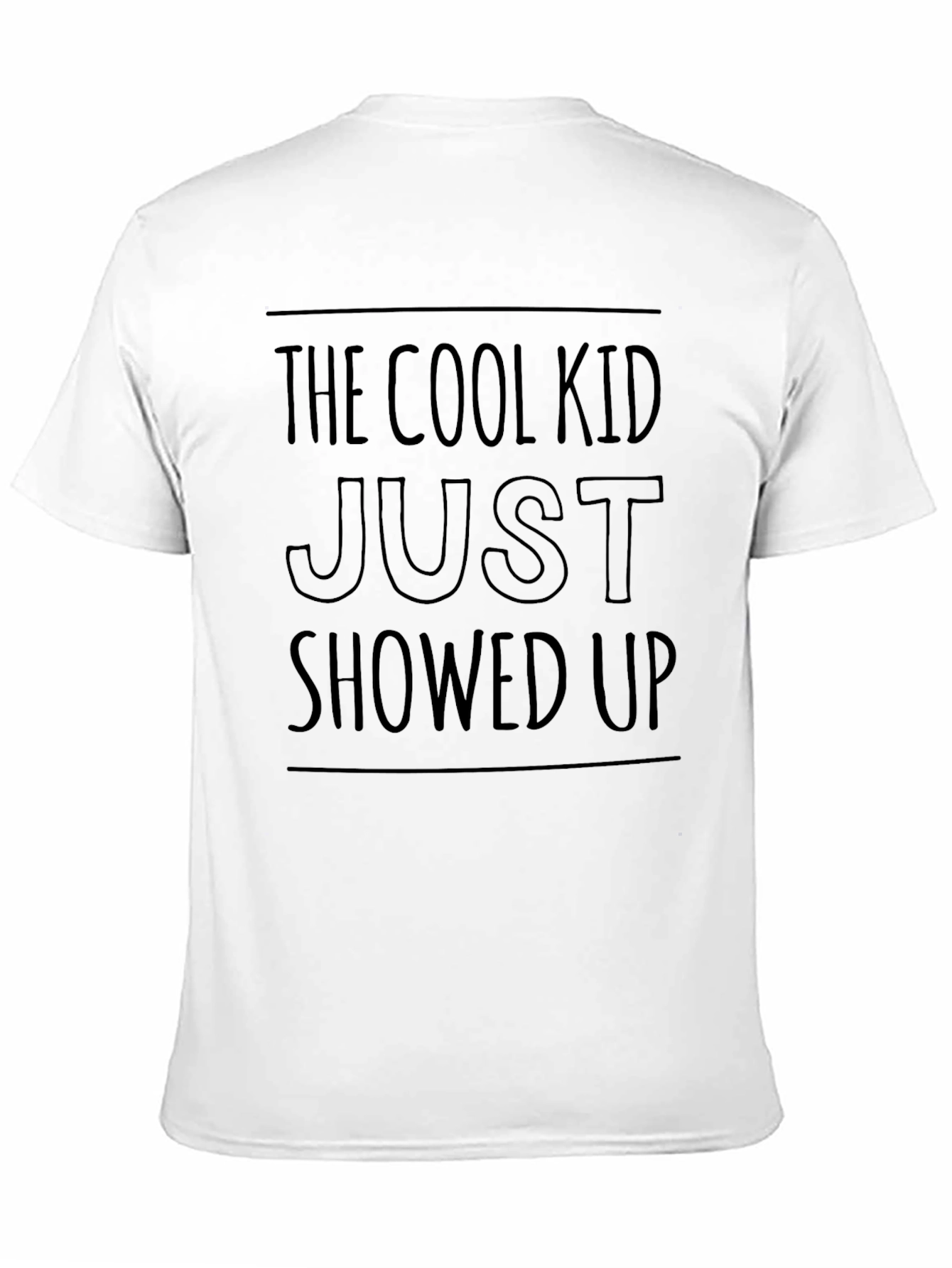Cool Kid Black Graphic Tee Shirt