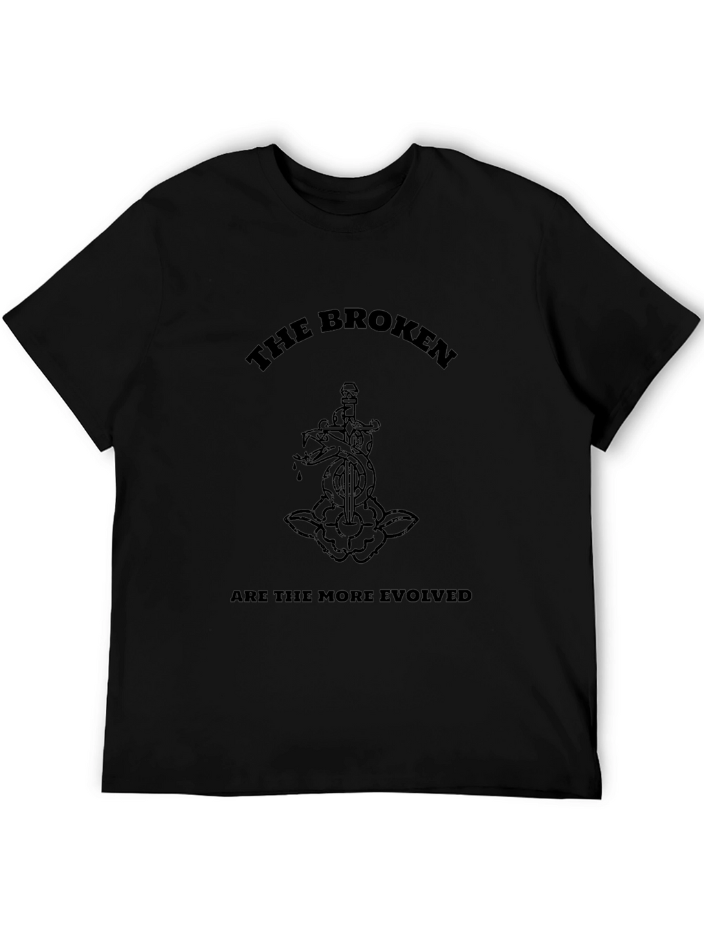 The Broken Are More Evolved Graphic Tee