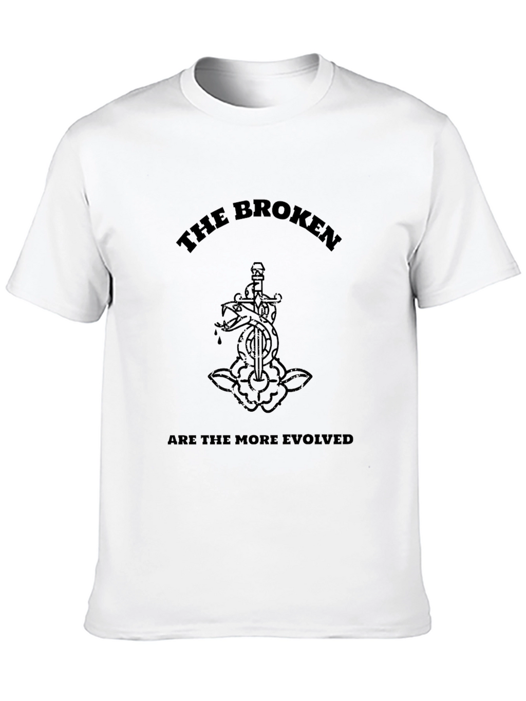 The Broken Are More Evolved Graphic Tee
