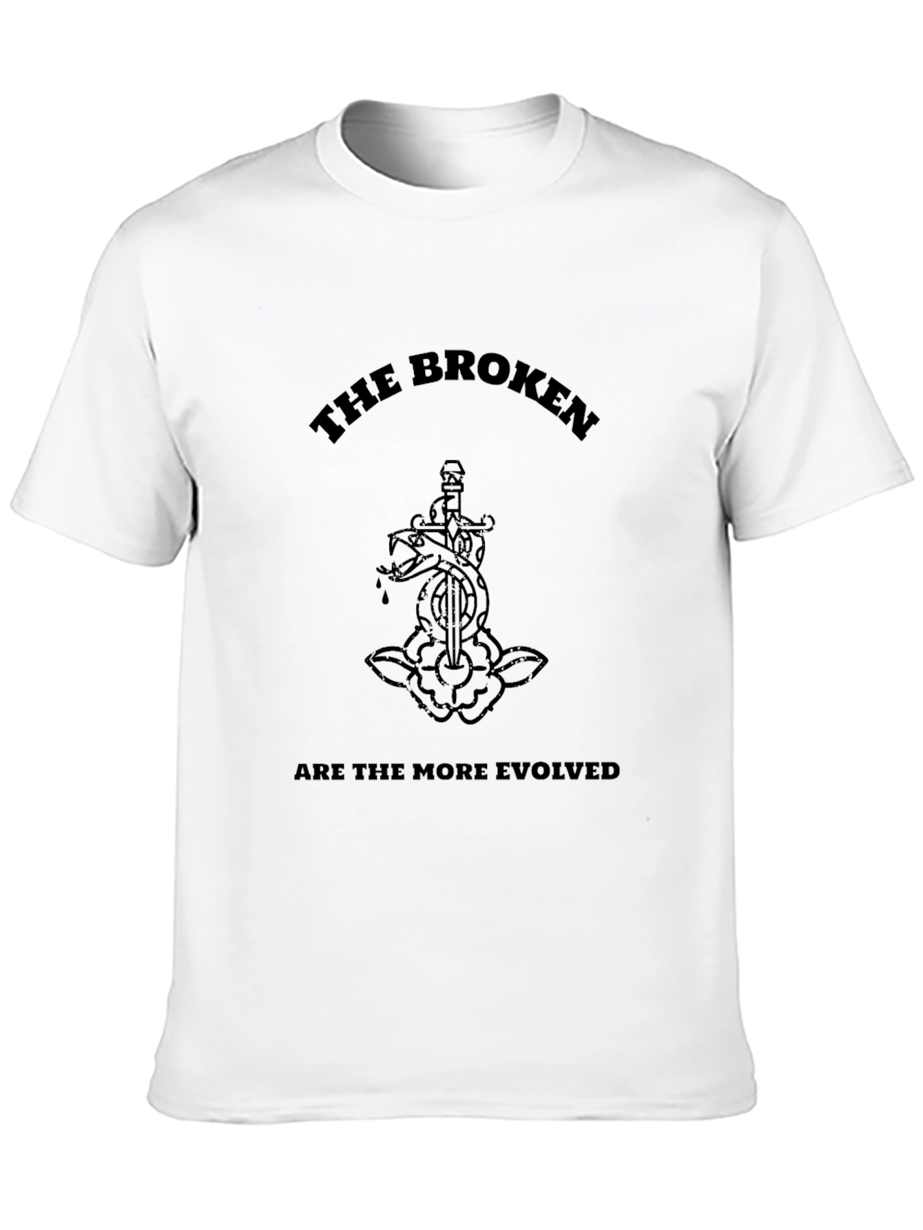 The Broken Are More Evolved Graphic Tee