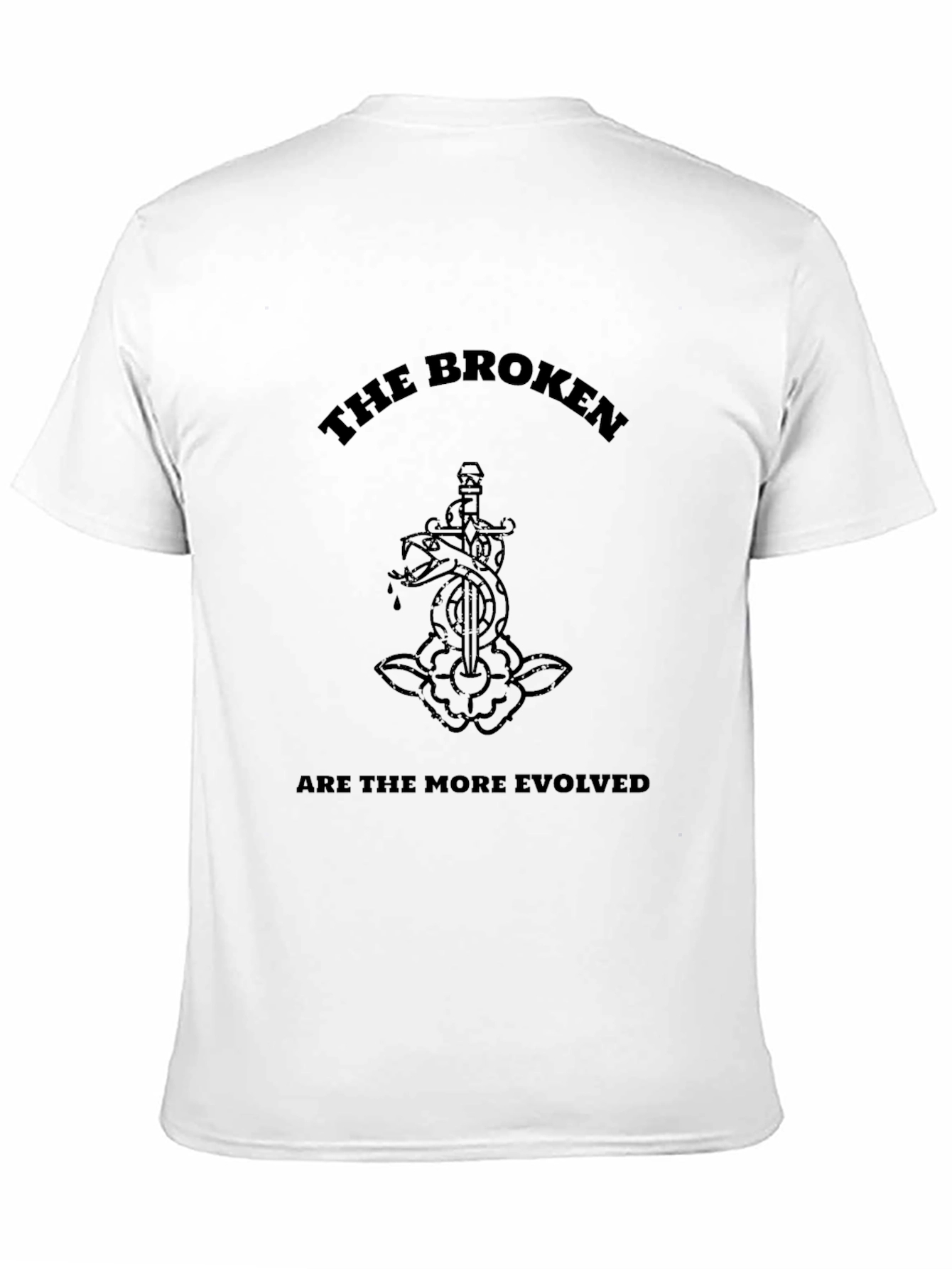 The Broken Are More Evolved Graphic Tee