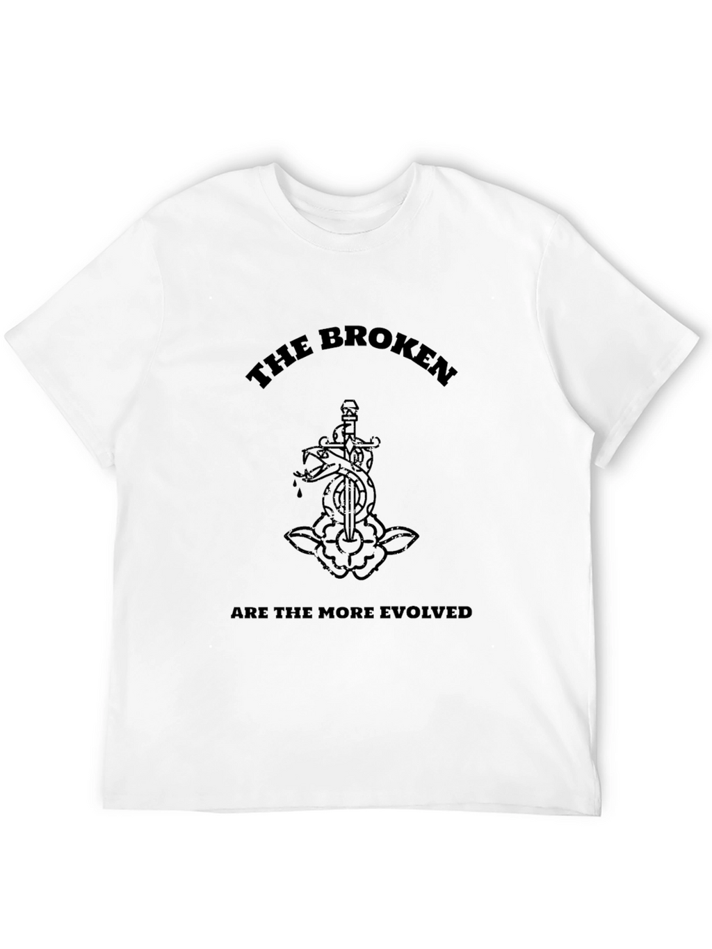 The Broken Are More Evolved Graphic Tee
