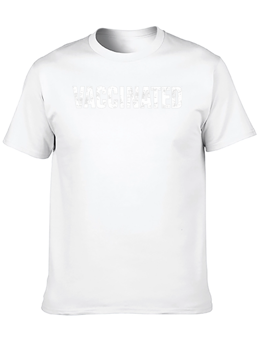 Vaccinated Distressed Graphic Tee