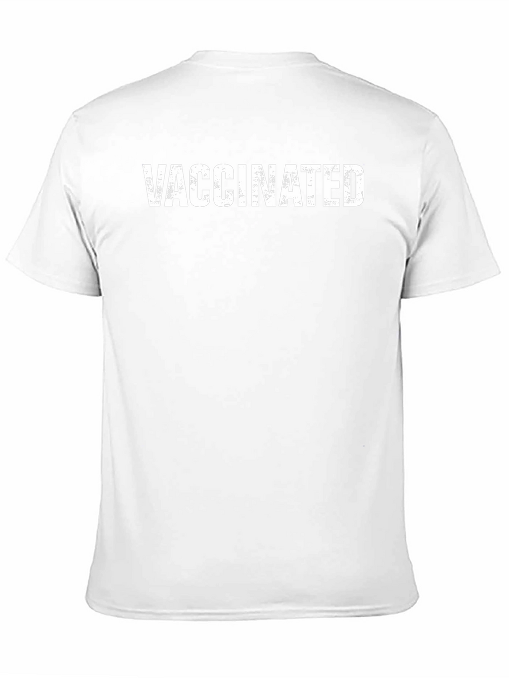 Vaccinated Distressed Graphic Tee