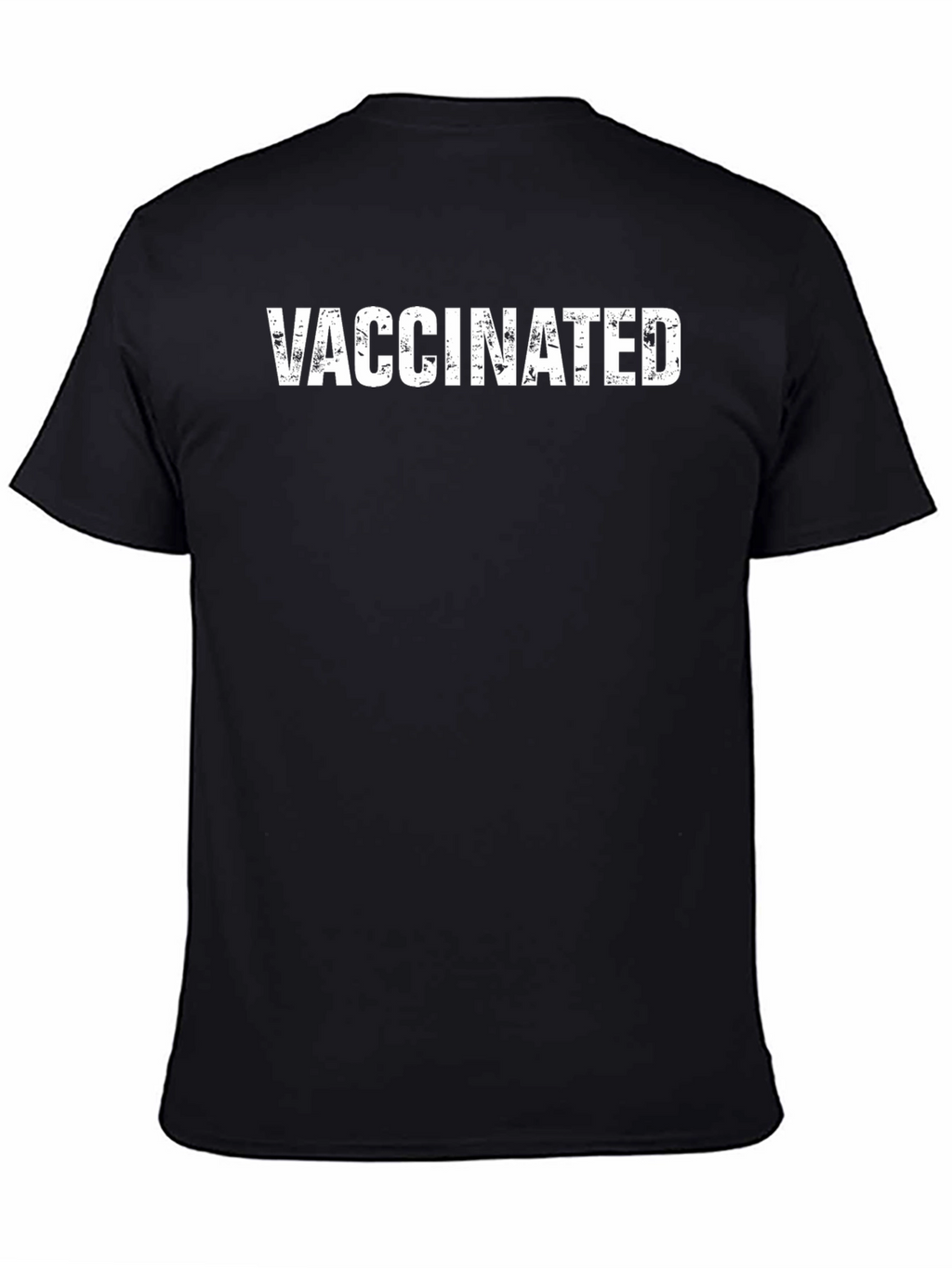 Vaccinated Distressed Graphic Tee