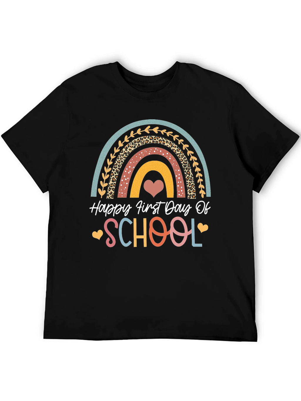 Happy First Day of School Rainbow T-Shirt
