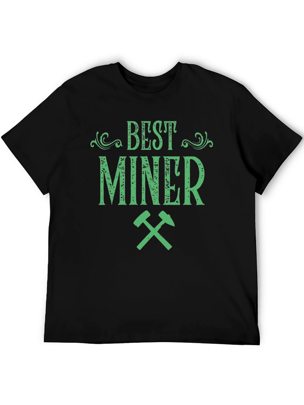 Best Miner Graphic Tee - Cool Mining T-Shirt