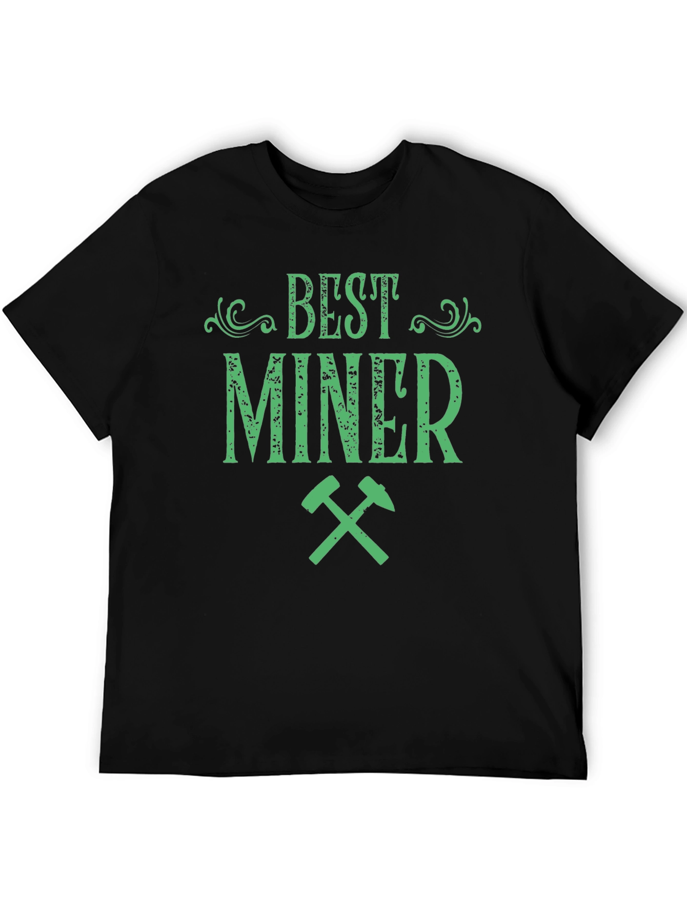 Best Miner Graphic Tee - Cool Mining T-Shirt