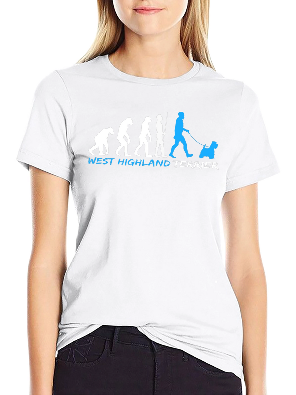 West Highland Terrier Evolution T-Shirt