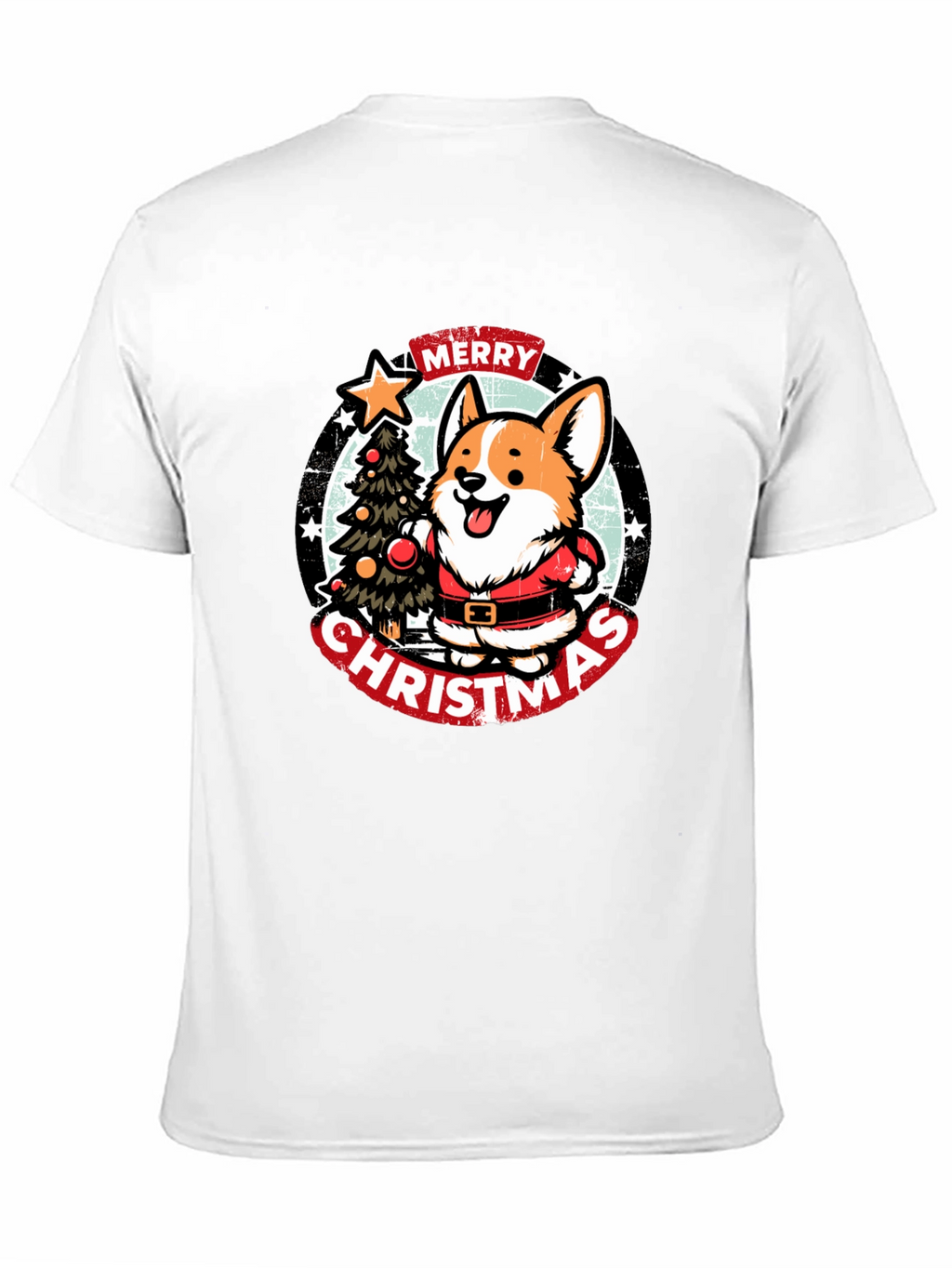 Merry Christmas Corgi T-Shirt
