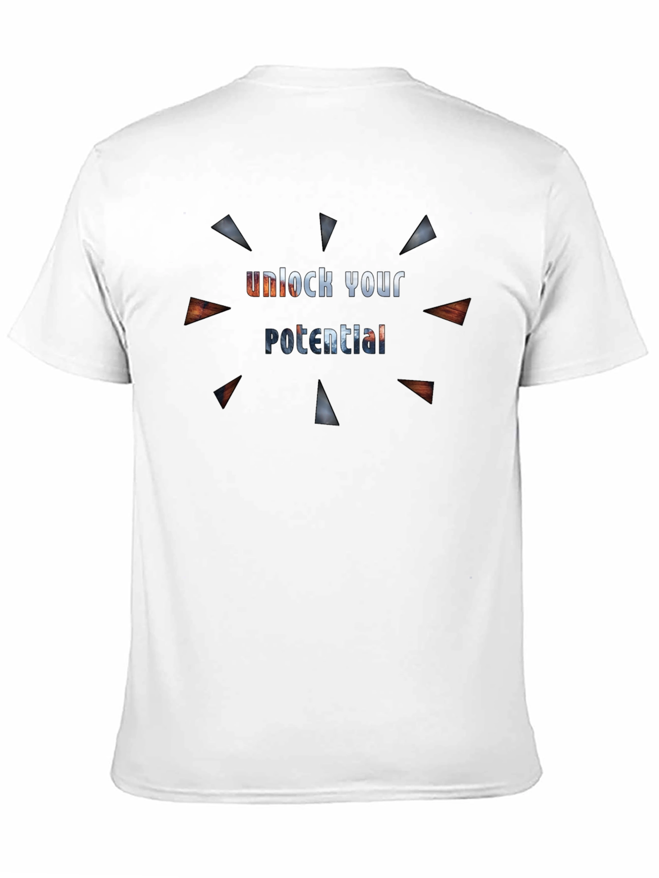 Unlock Your Potential Black Graphic Tee