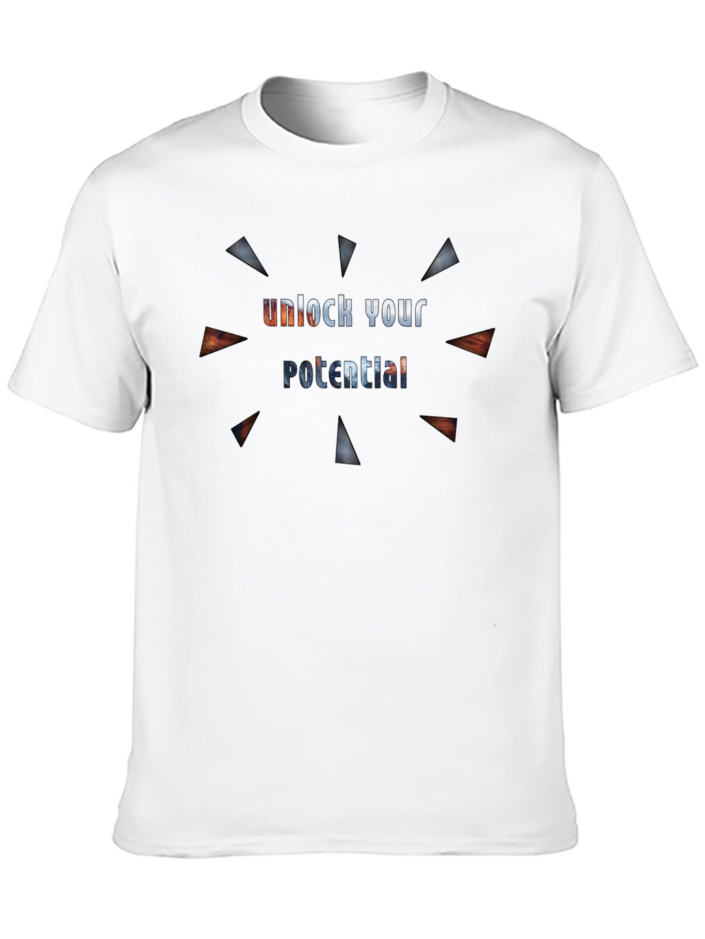 Unlock Your Potential Black Graphic Tee