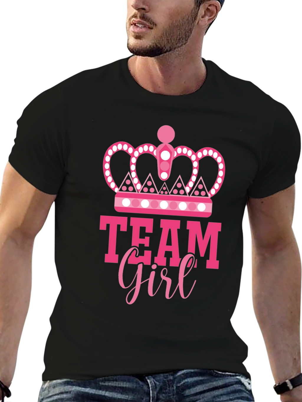 Team Girl Gender Reveal T-Shirt
