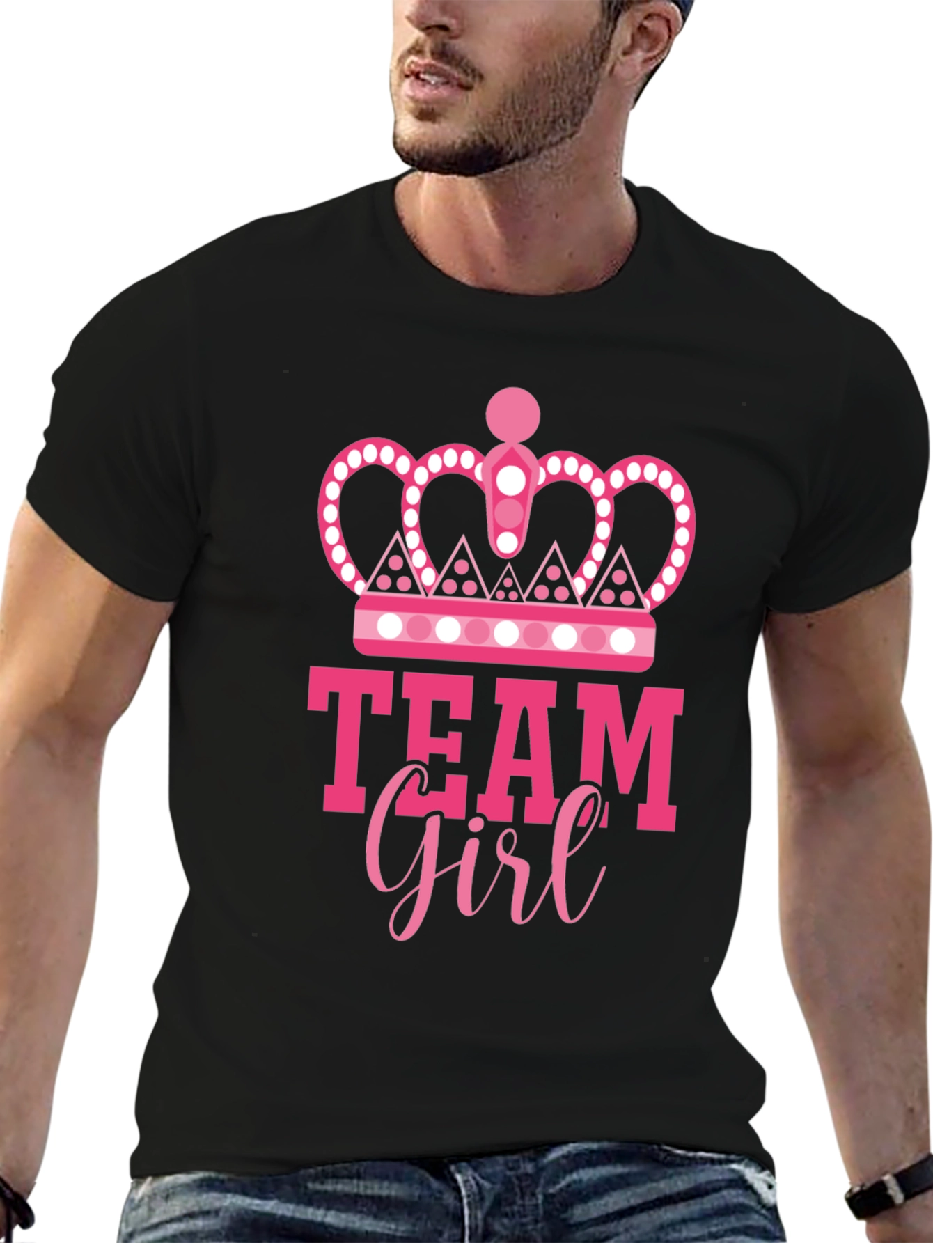 Team Girl Gender Reveal T-Shirt