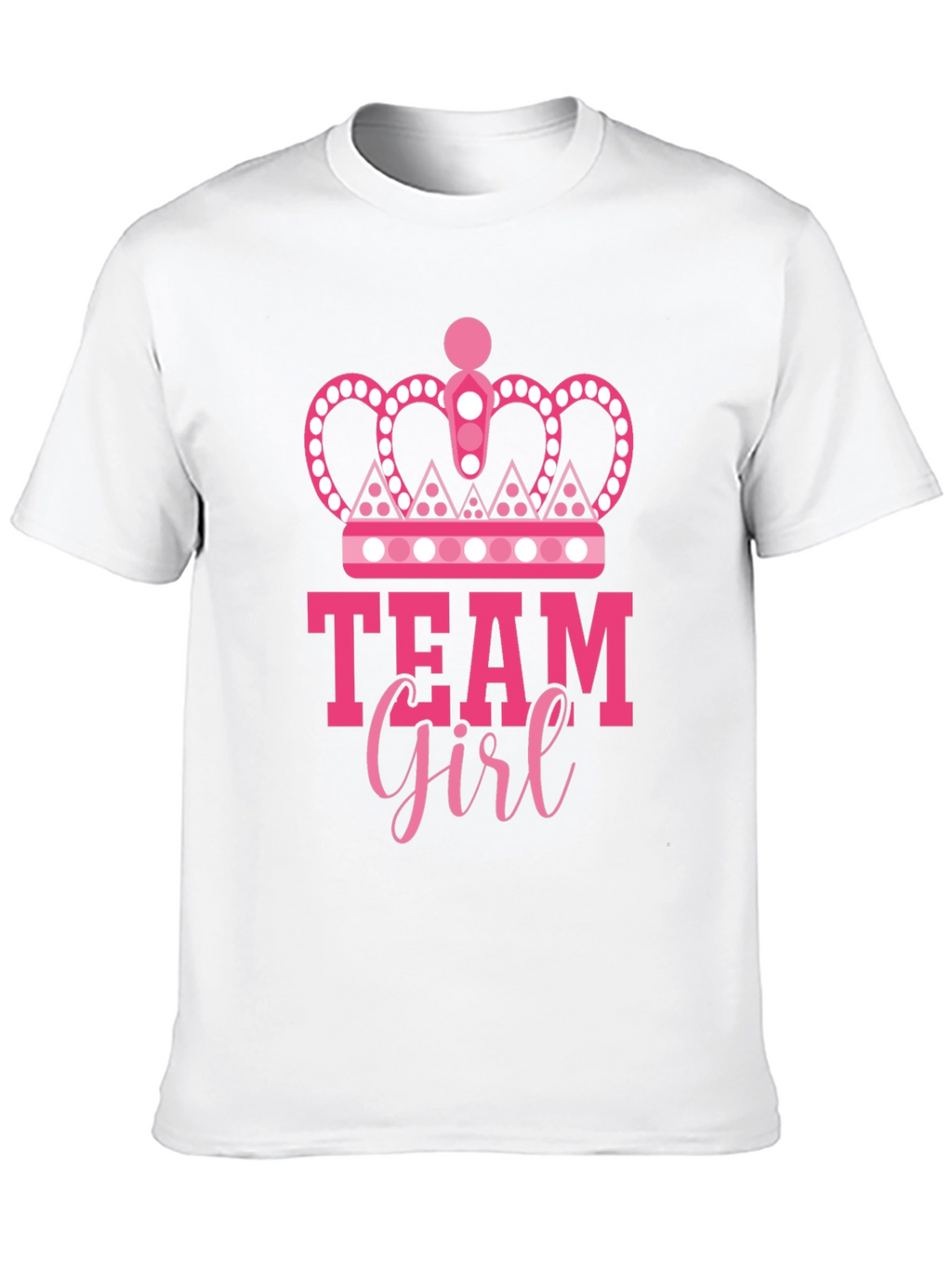 Team Girl Gender Reveal T-Shirt