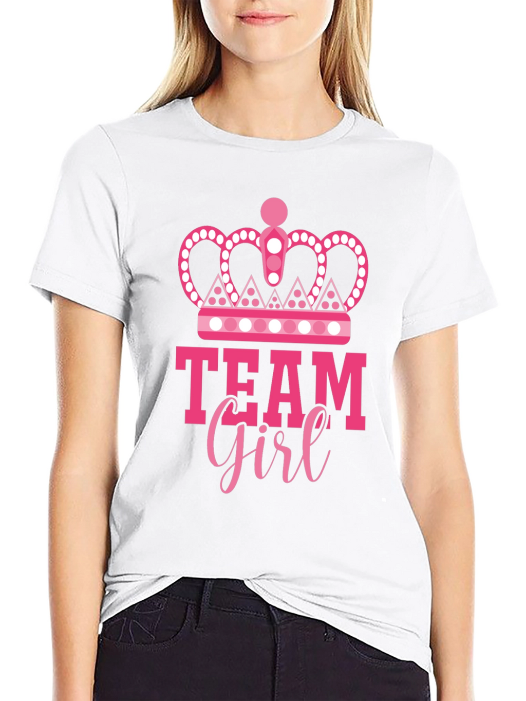 Team Girl Gender Reveal T-Shirt
