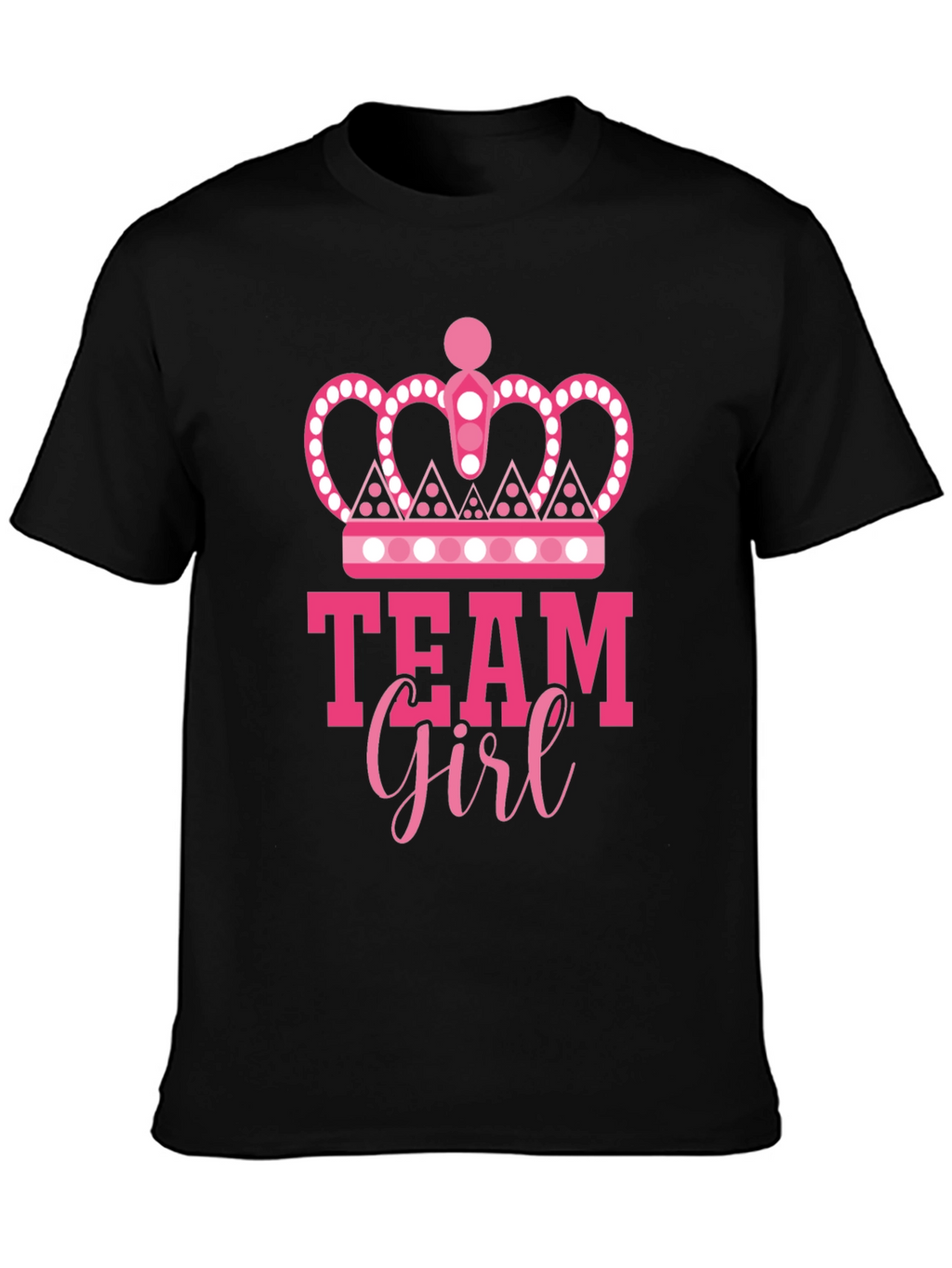 Team Girl Gender Reveal T-Shirt
