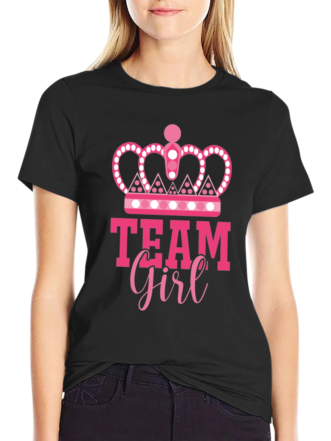 Team Girl Gender Reveal T-Shirt