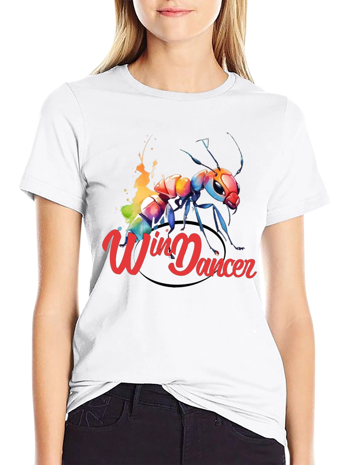 Win Dancer Ant Graphic Tee - Unique Design