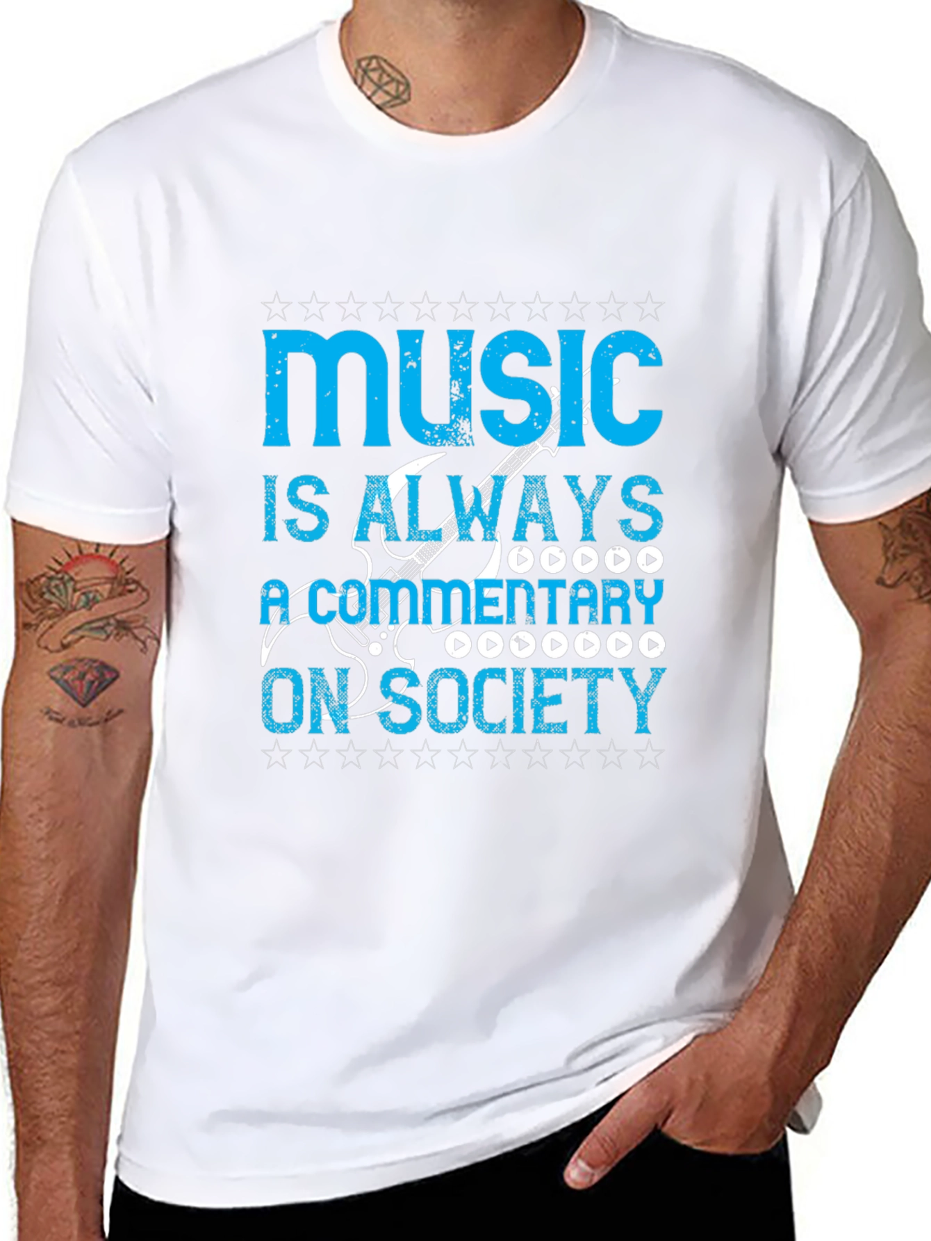 Music Is Always a Commentary On Society T-Shirt