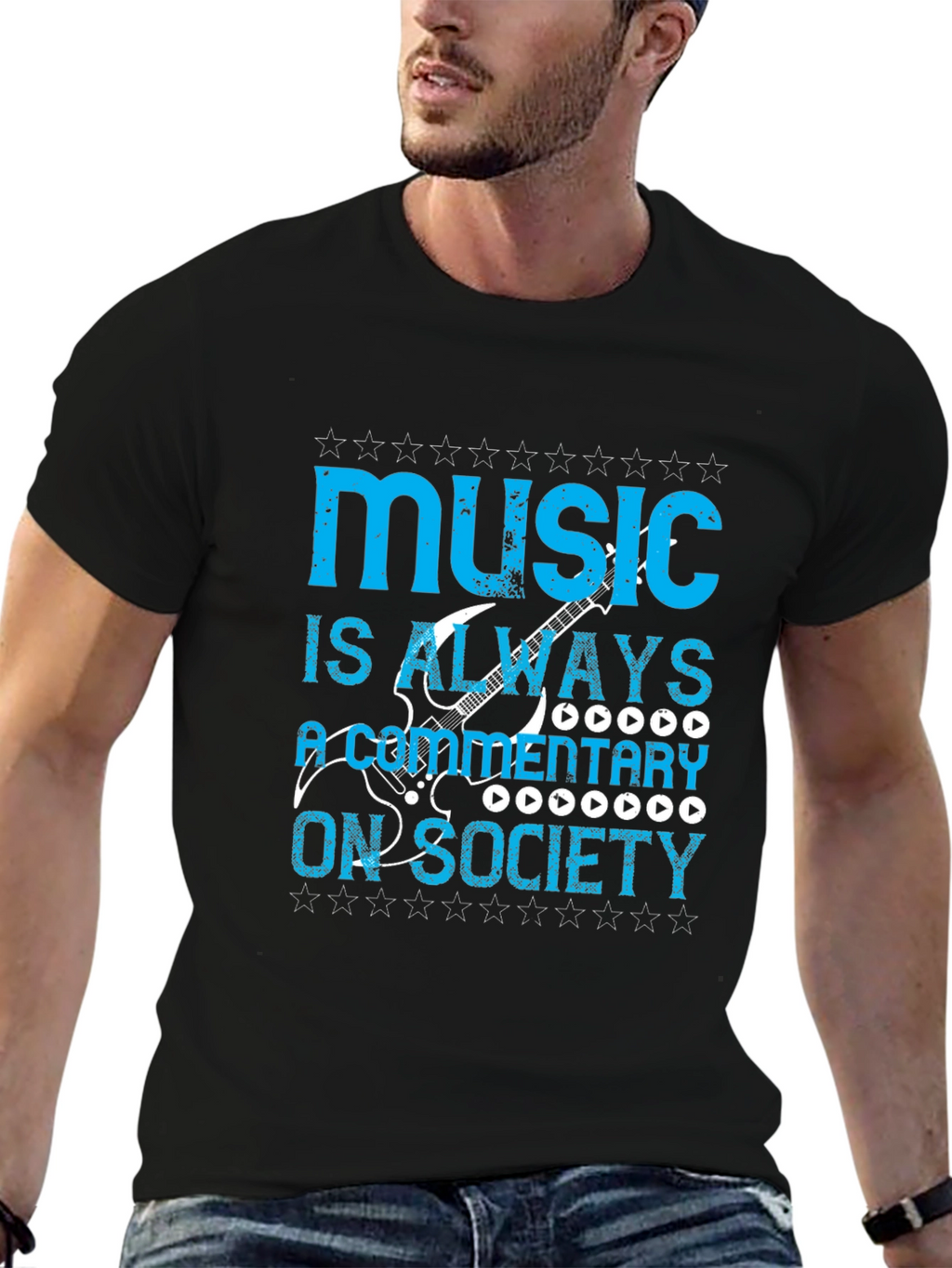 Music Is Always a Commentary On Society T-Shirt