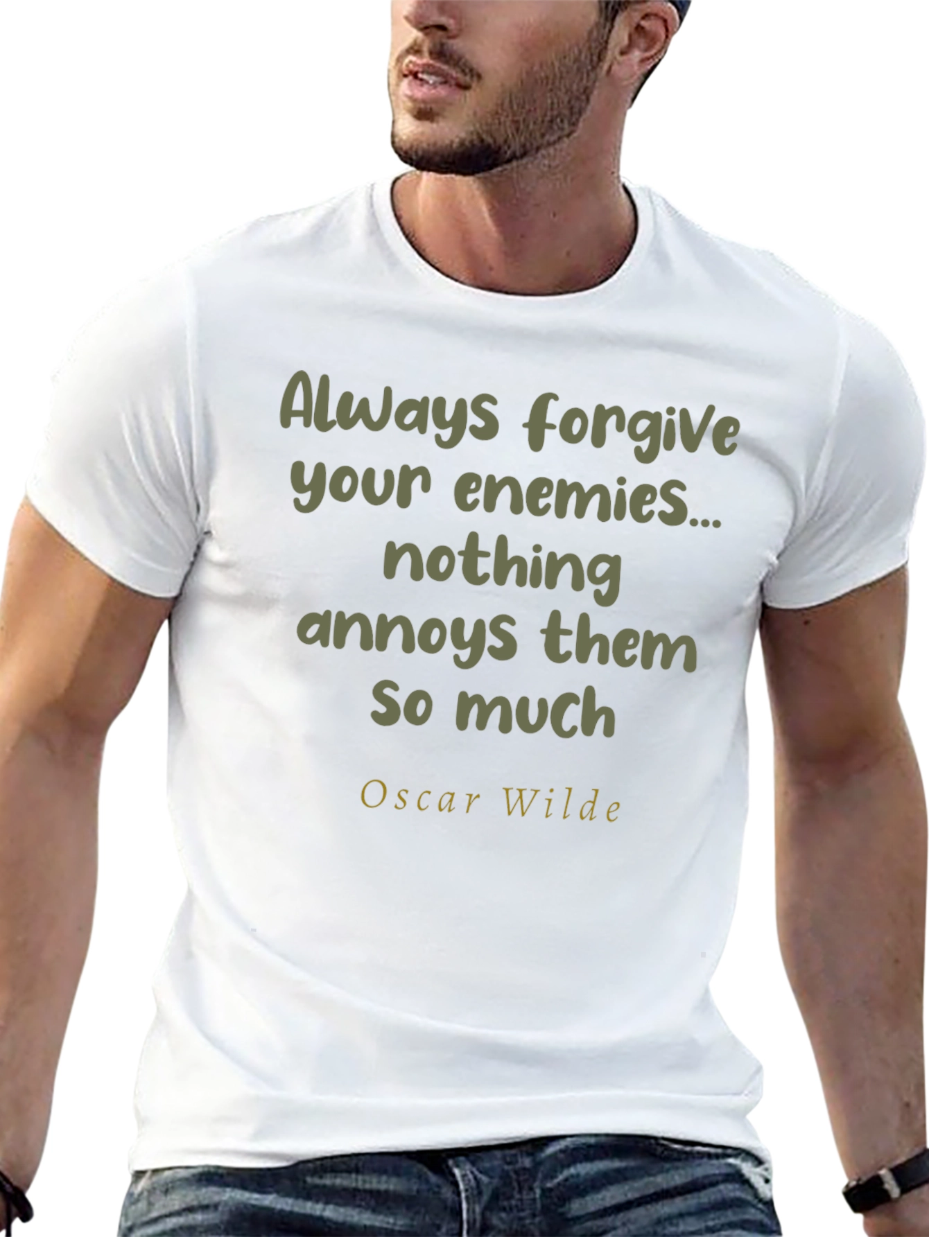 Always Forgive Enemies Graphic T-Shirt