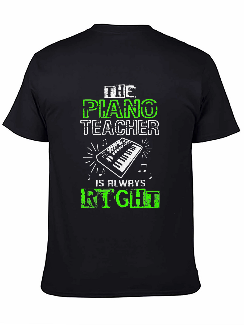 Piano Teacher Right T-Shirt