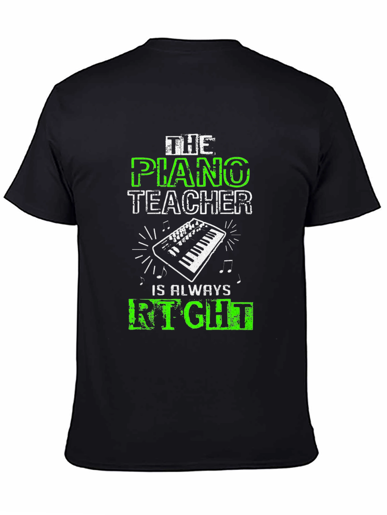 Piano Teacher Right T-Shirt