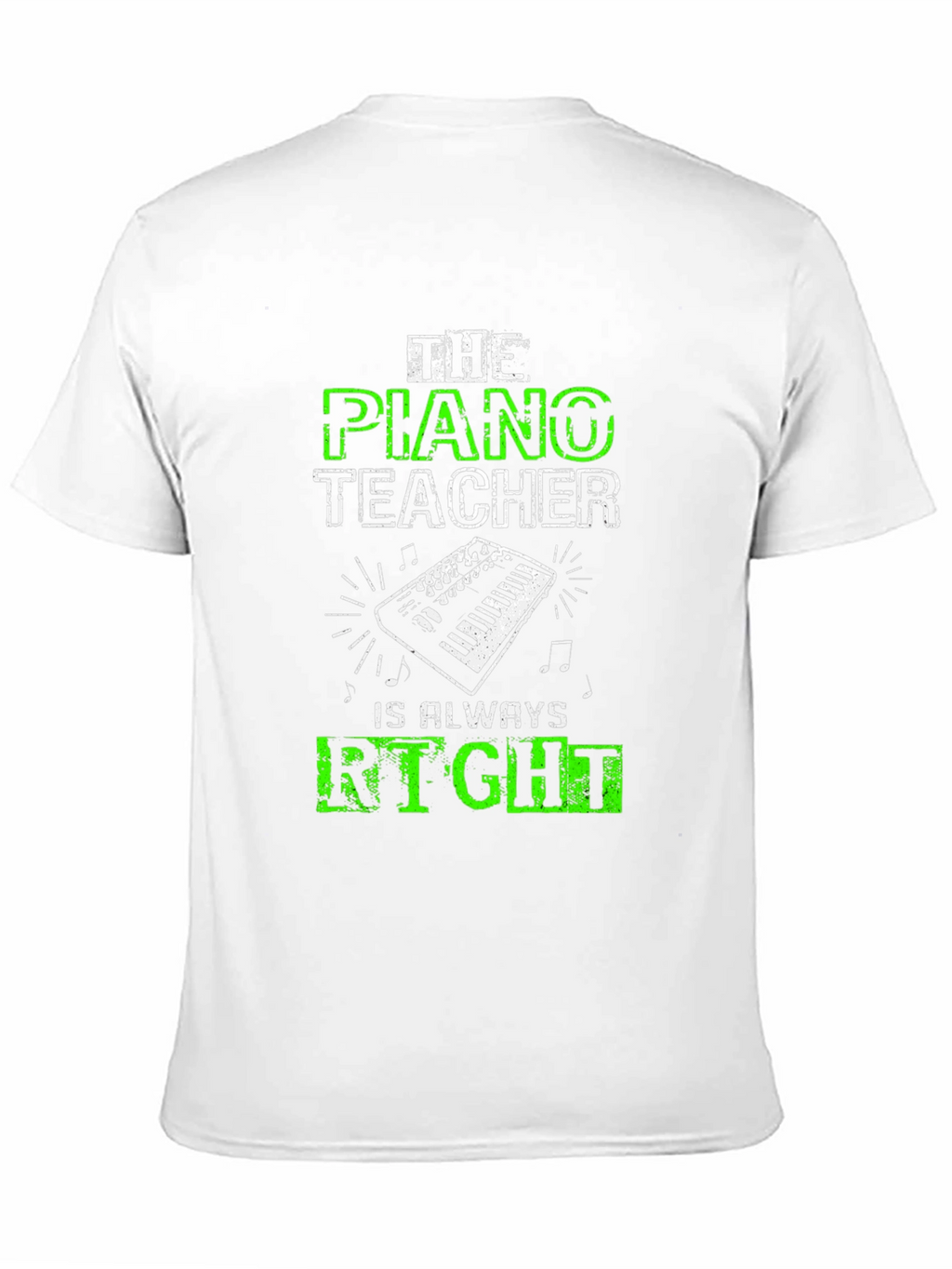 Piano Teacher Right T-Shirt