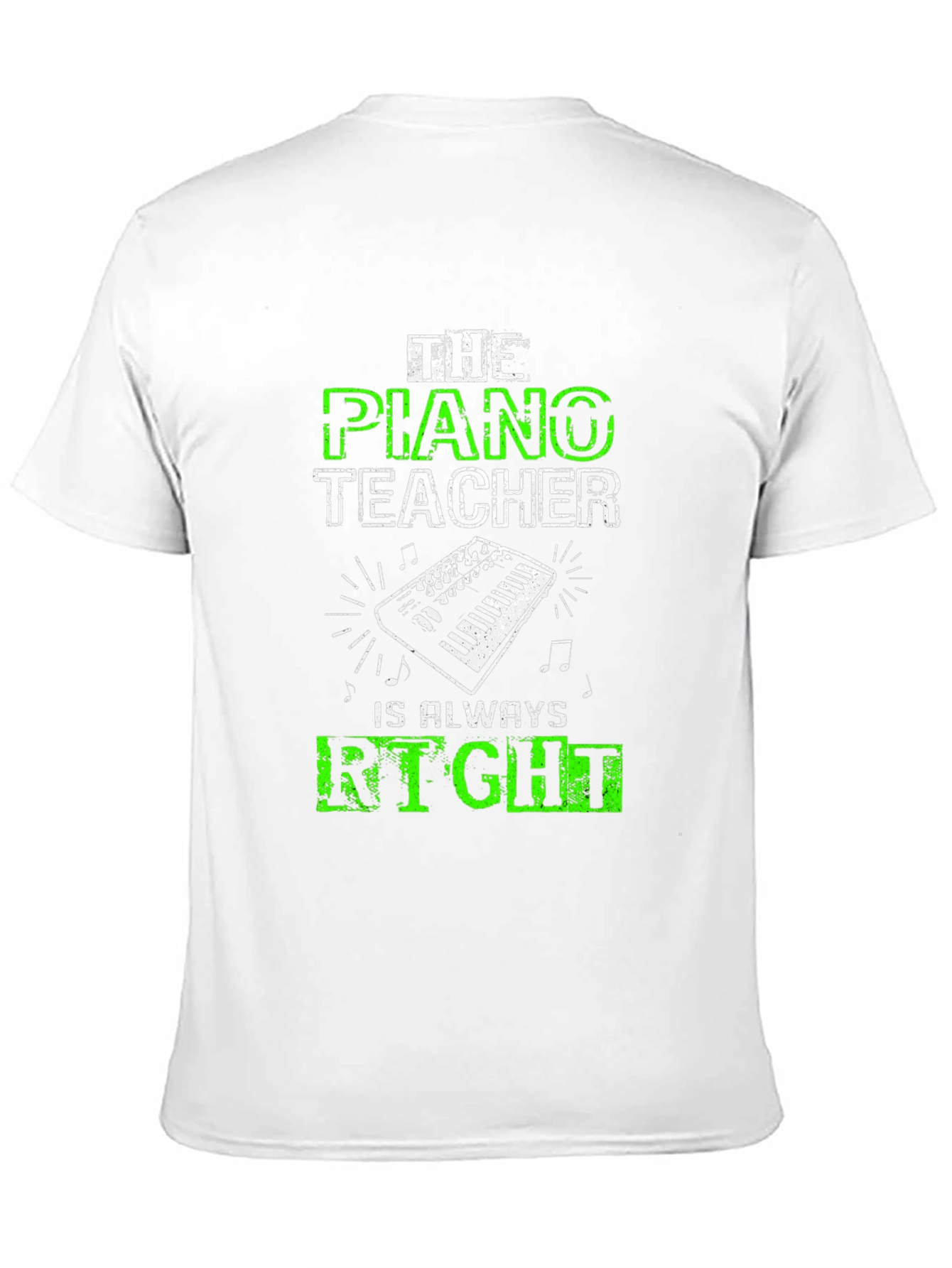 Piano Teacher Right T-Shirt