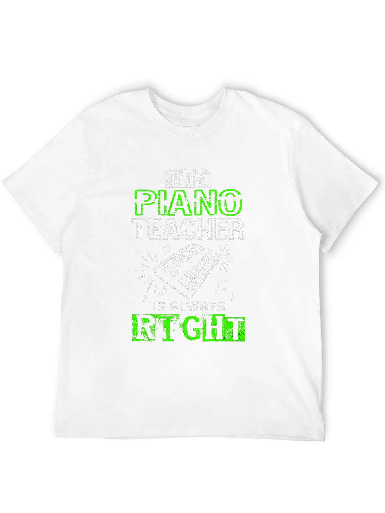 Piano Teacher Right T-Shirt