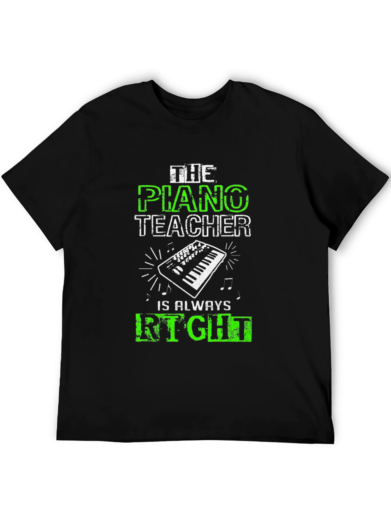 Piano Teacher Right T-Shirt