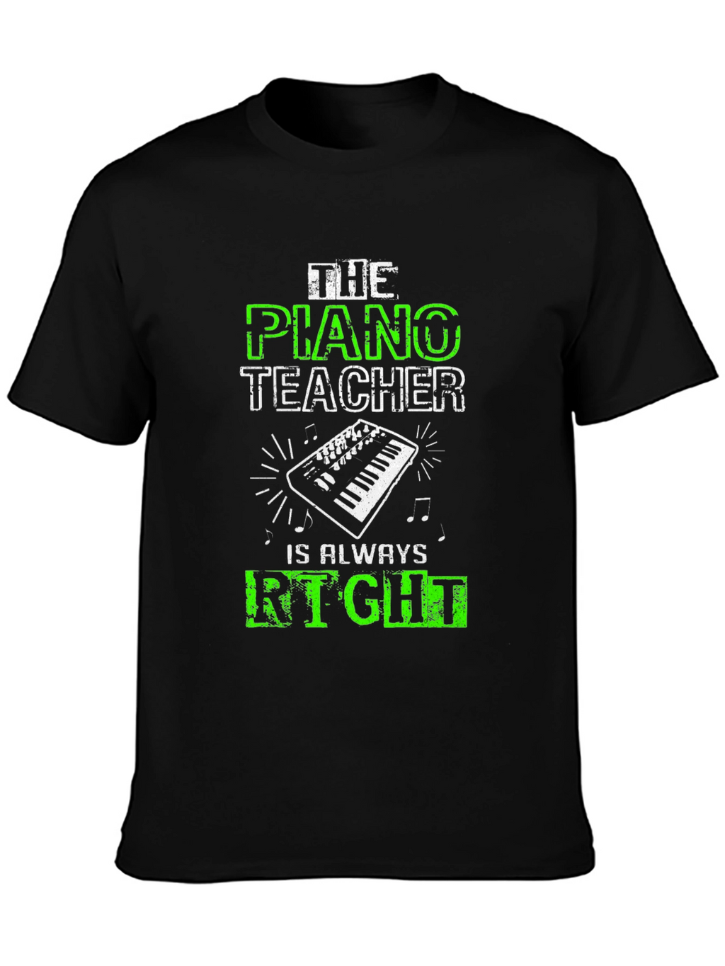 Piano Teacher Right T-Shirt