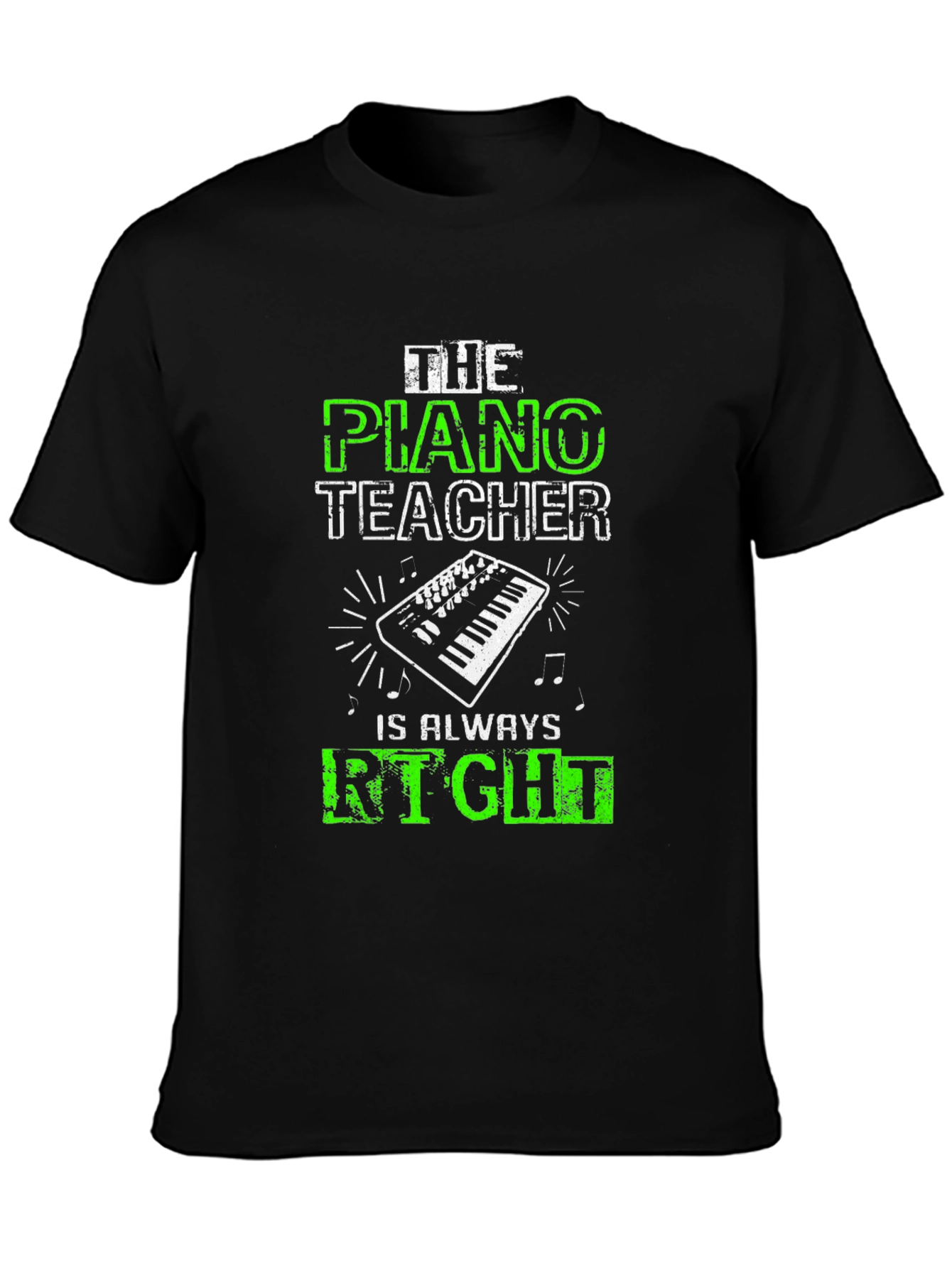 Piano Teacher Right T-Shirt