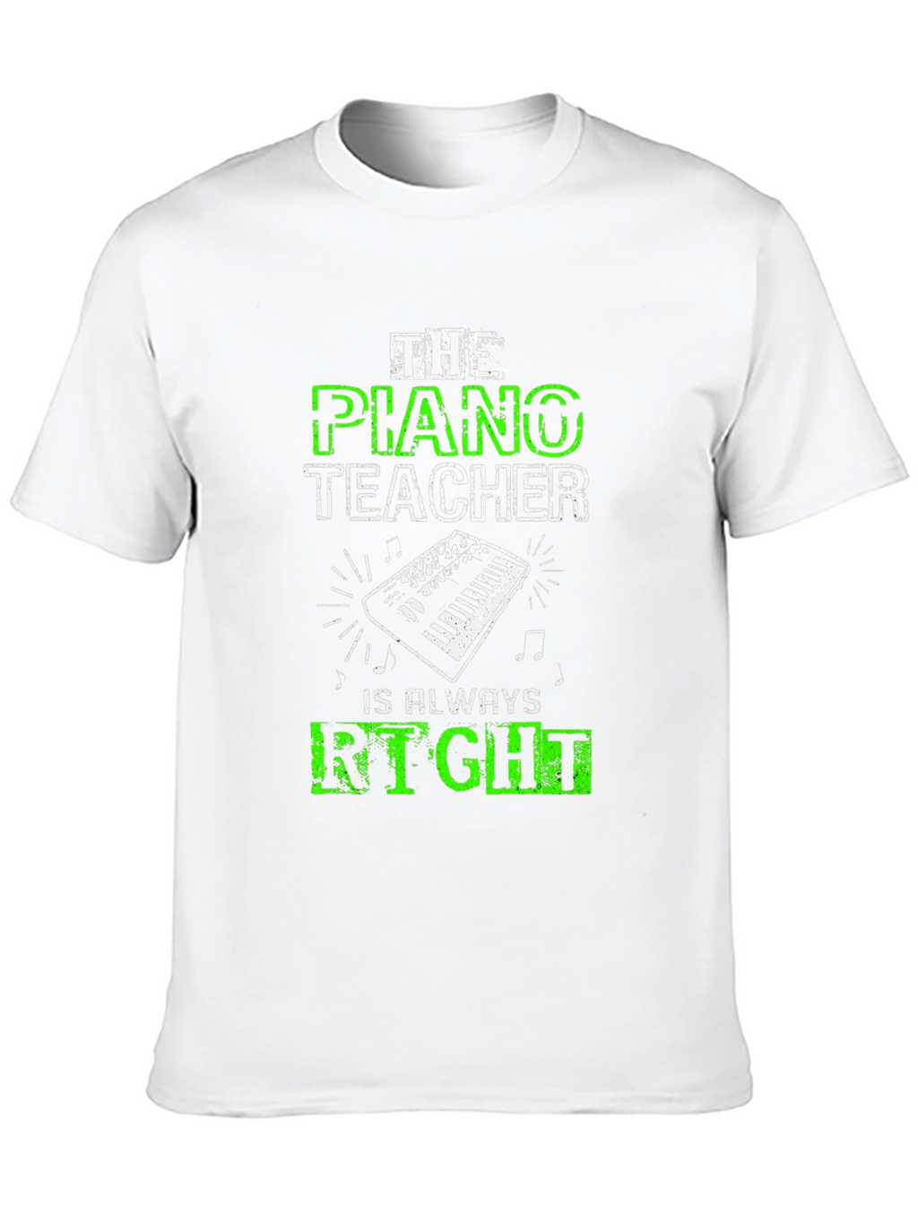 Piano Teacher Right T-Shirt