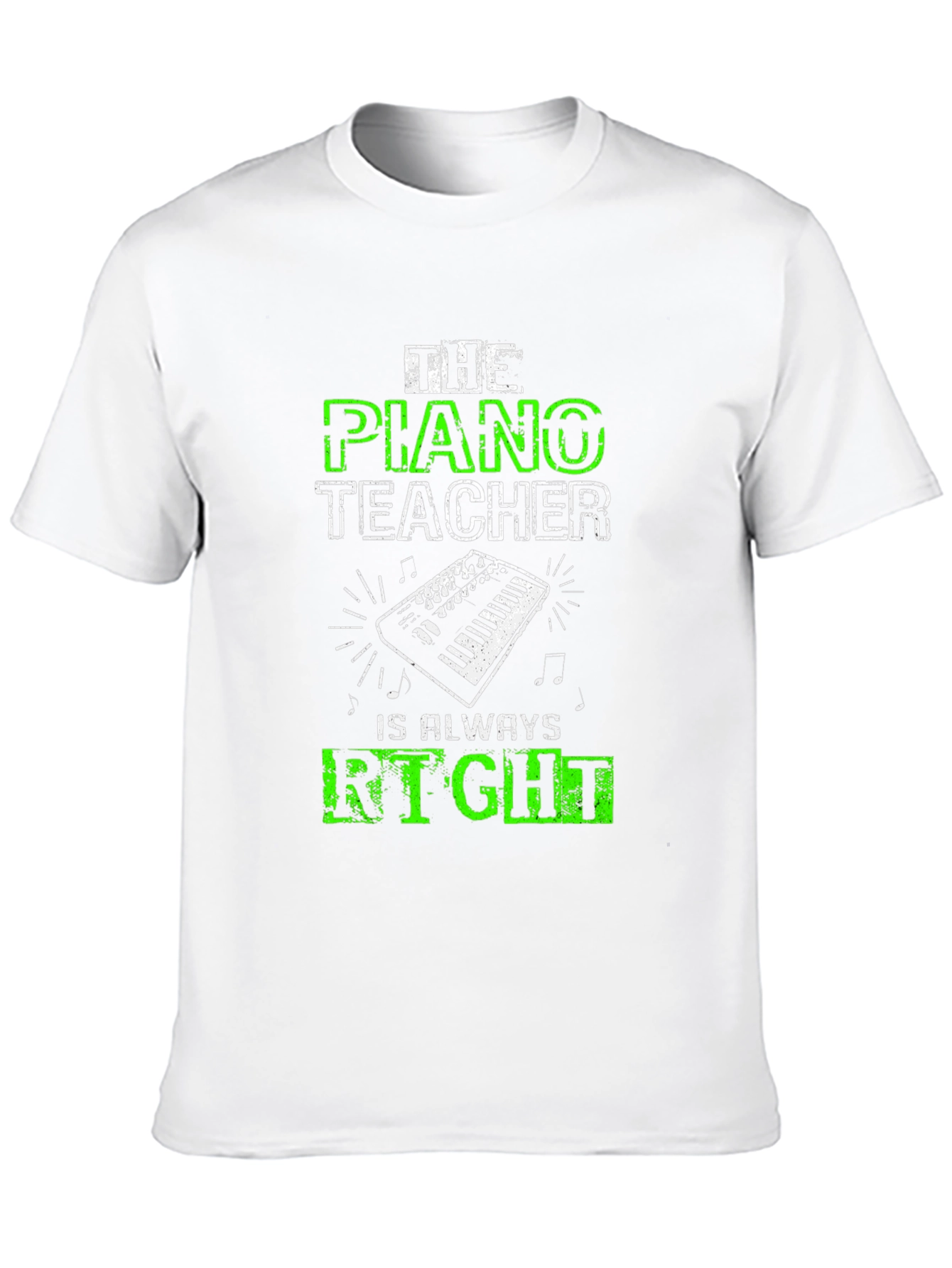 Piano Teacher Right T-Shirt