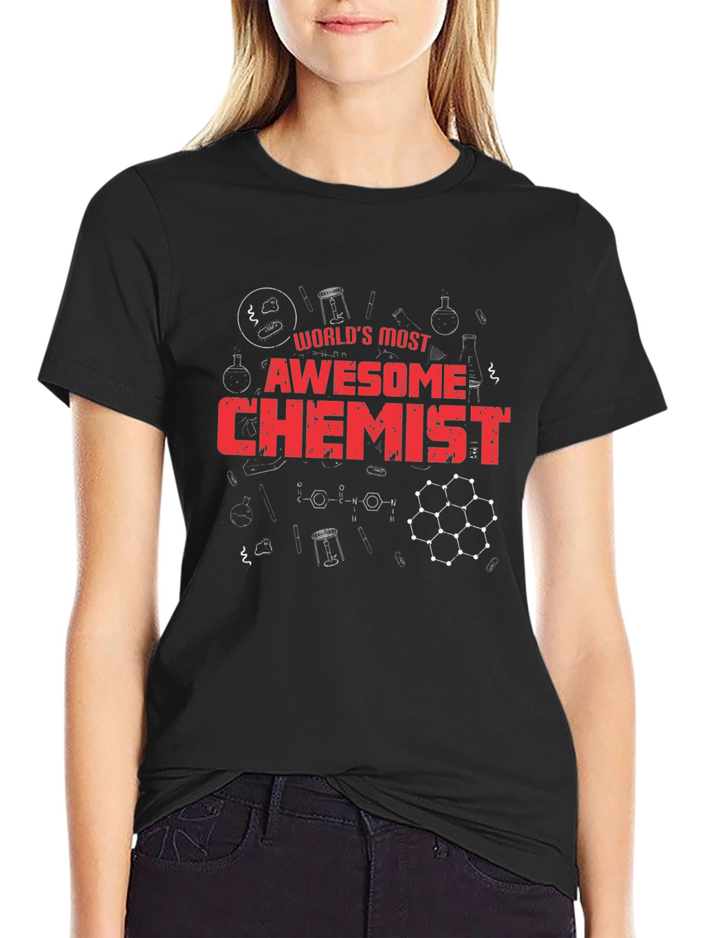 Awesome Chemist Graphic T-Shirt