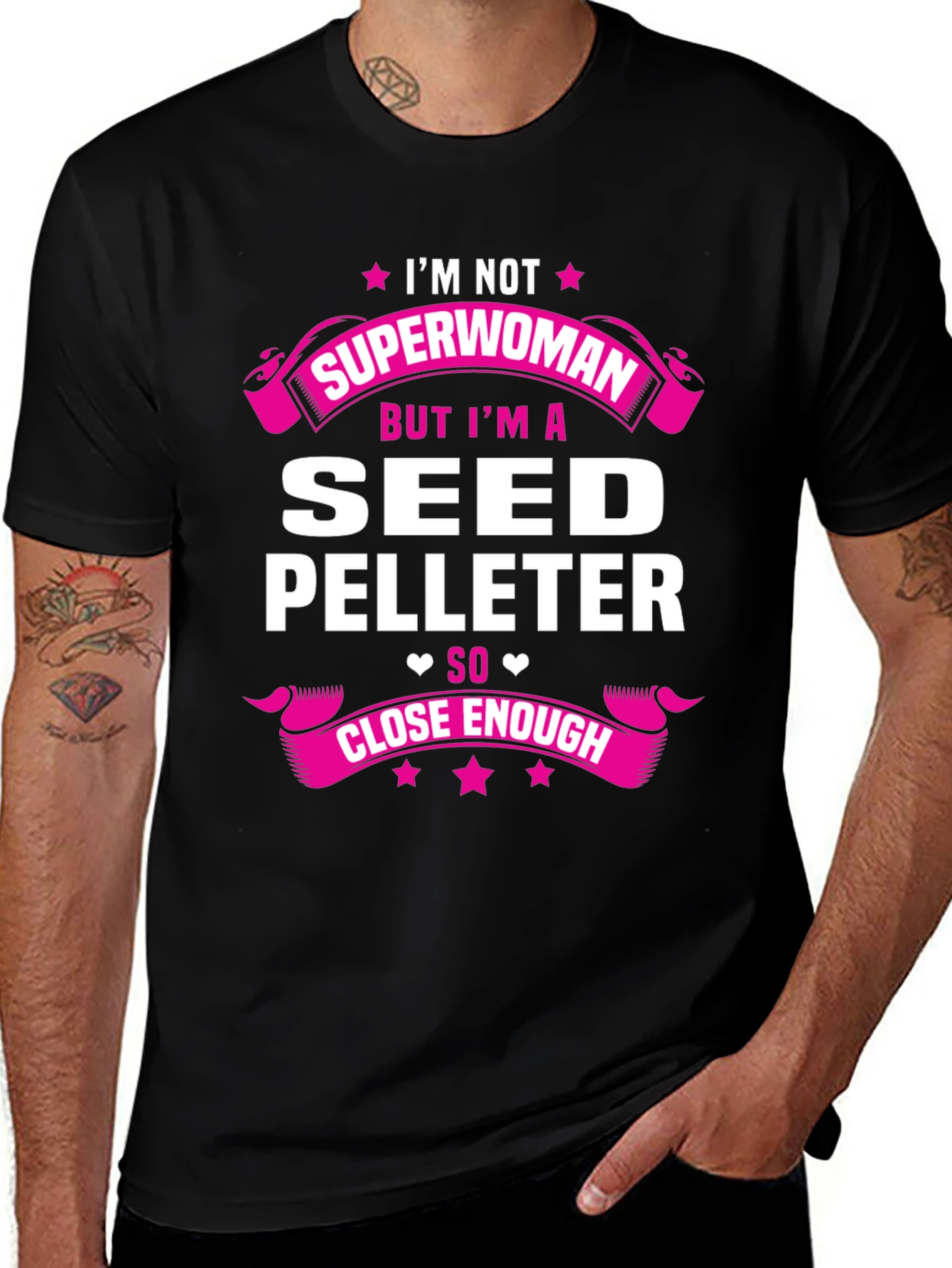 Seed Pelleteer T-Shirt - Not Superwoman