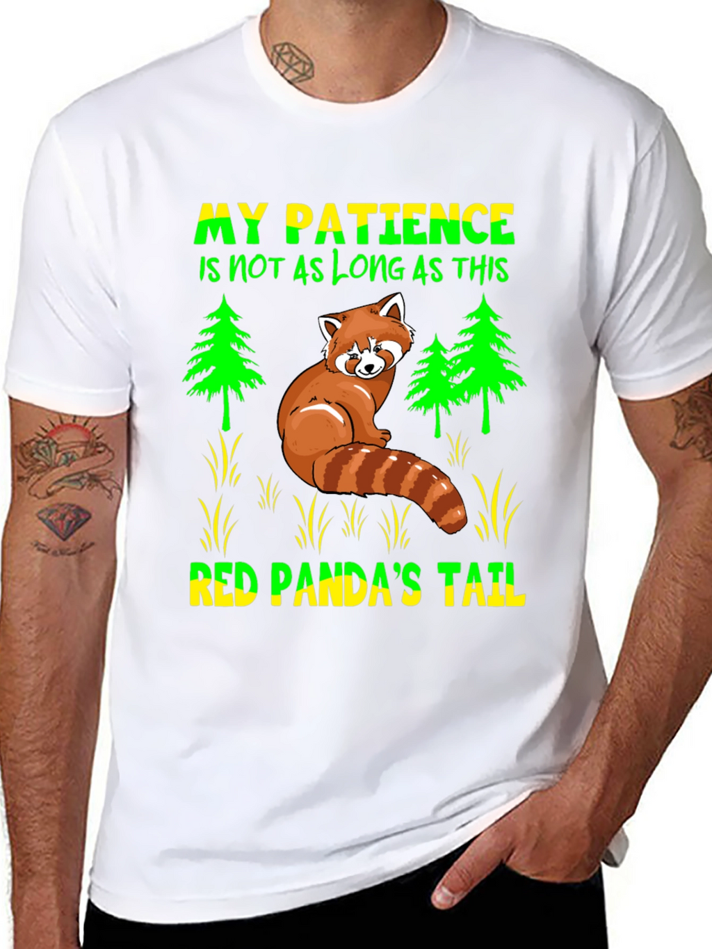 Red Panda Patience T-Shirt