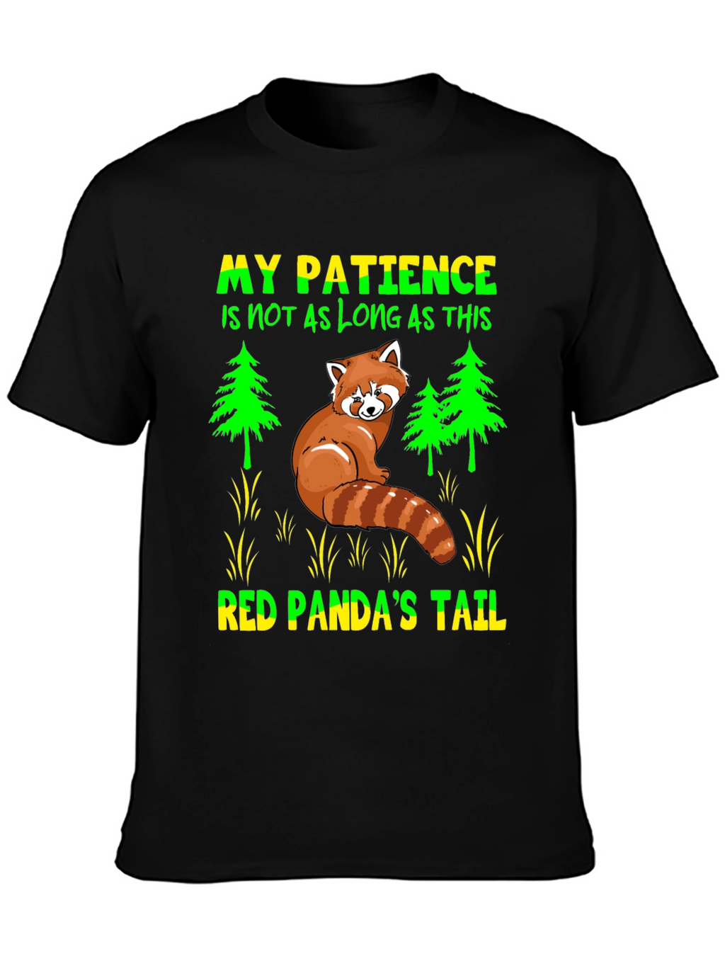 Red Panda Patience T-Shirt