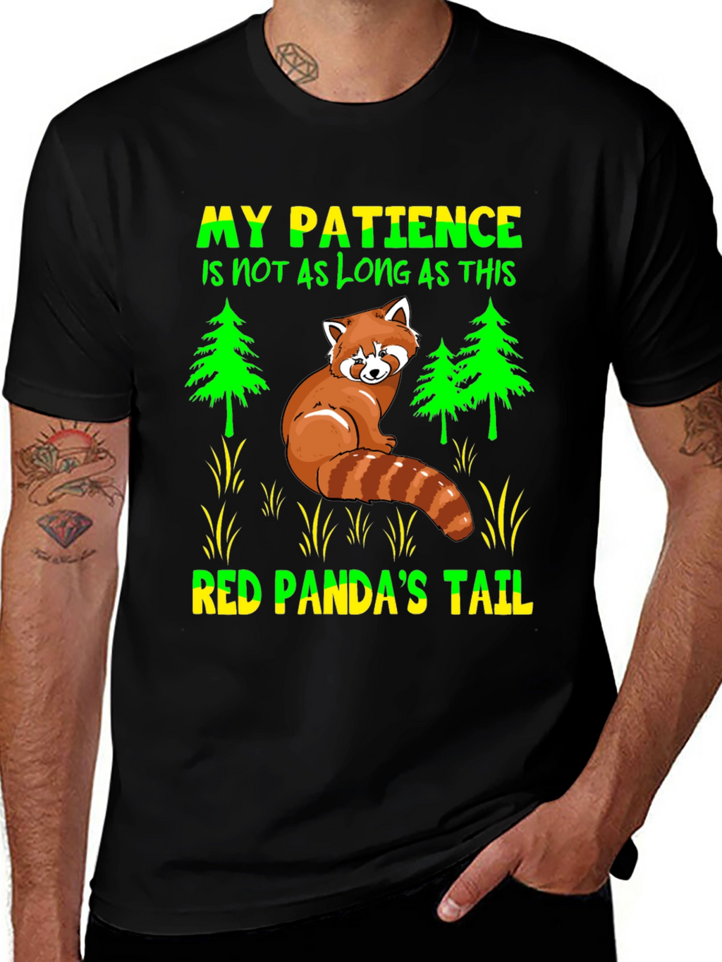 Red Panda Patience T-Shirt