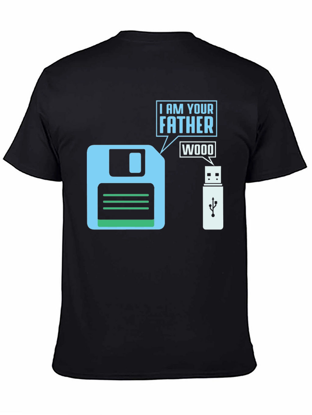 I Am Your Father Floppy Disk T-Shirt