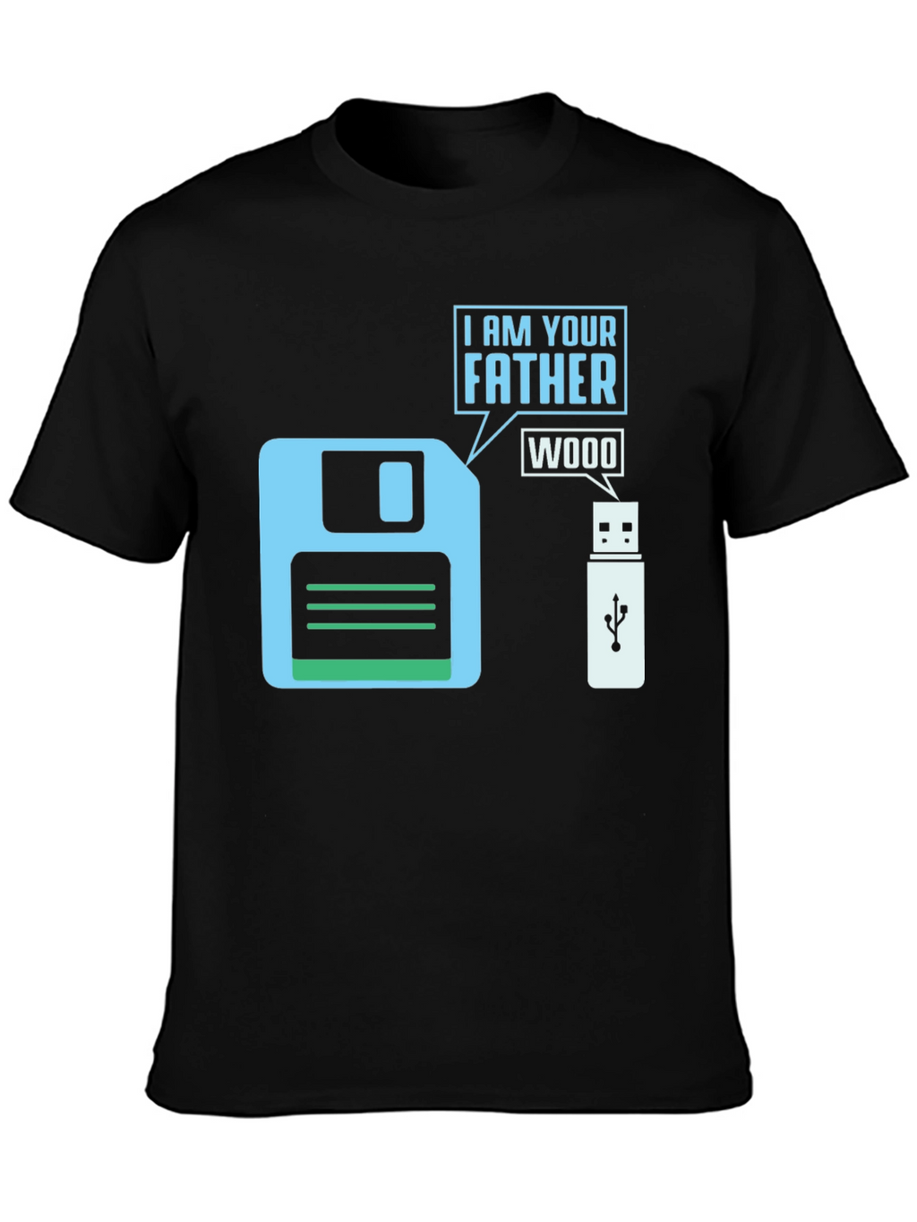I Am Your Father Floppy Disk T-Shirt