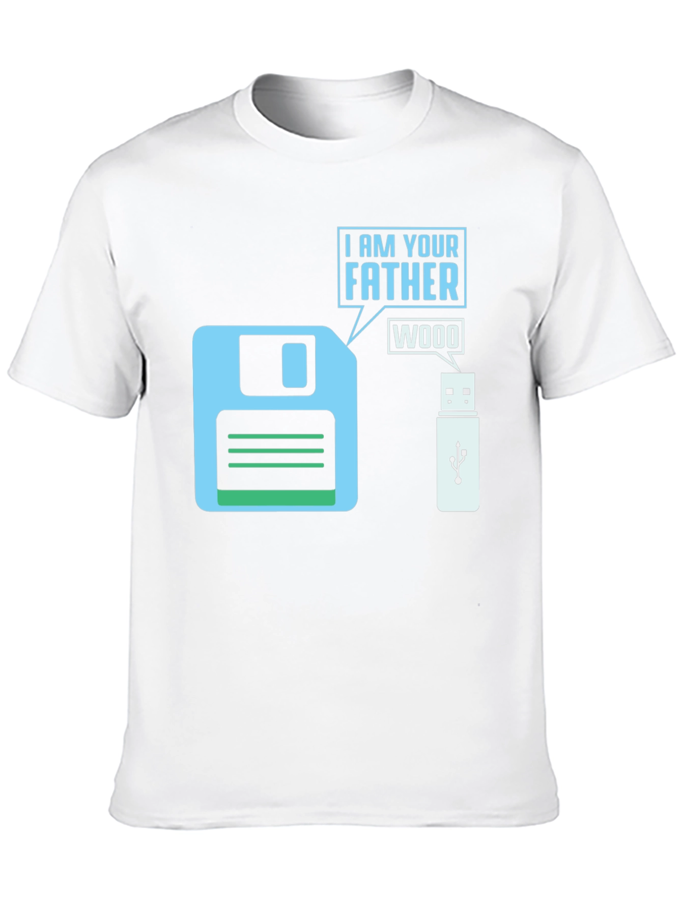 I Am Your Father Floppy Disk T-Shirt