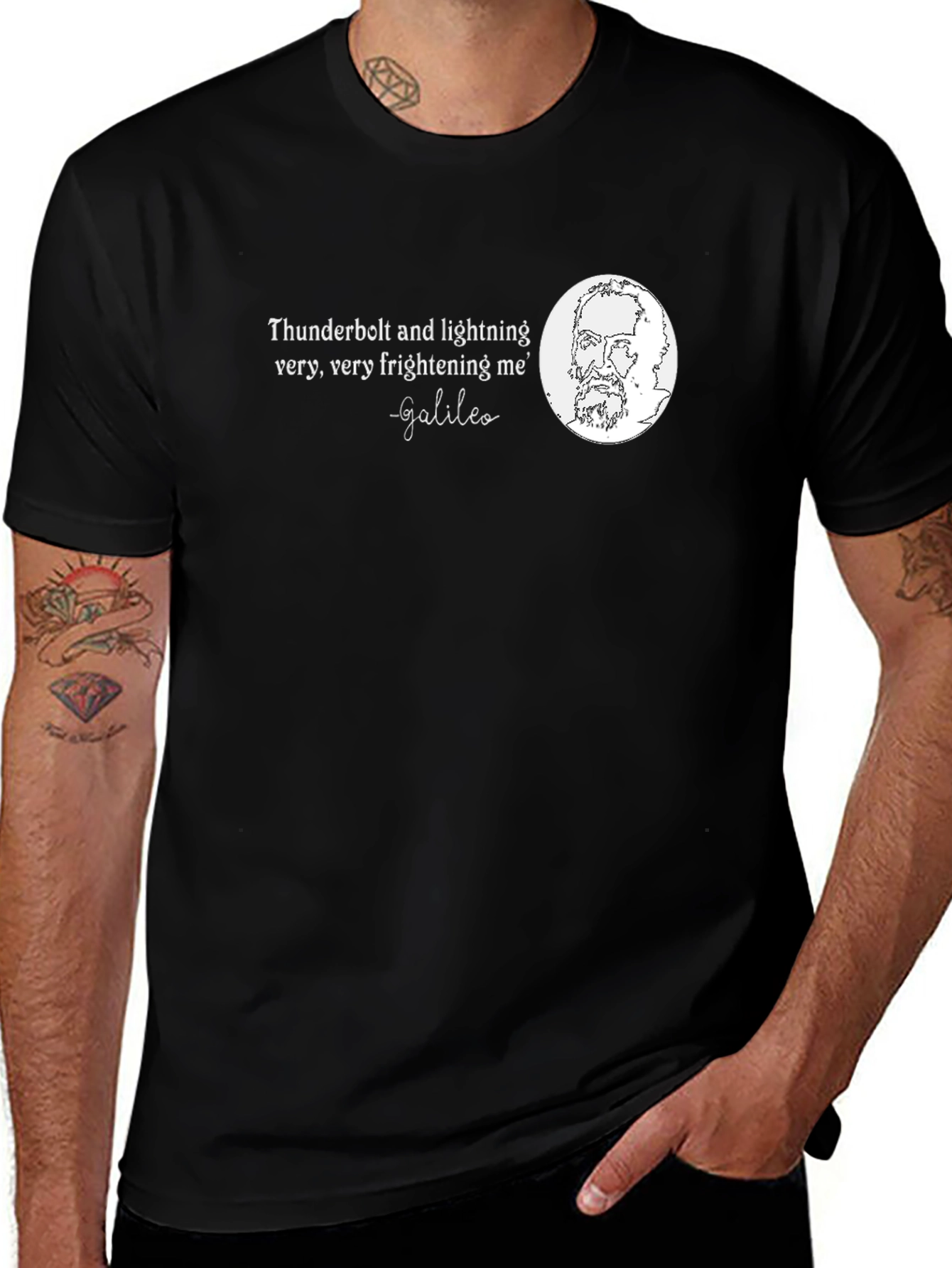 Thunderbolt and Lightning T-Shirt - Galileo Design